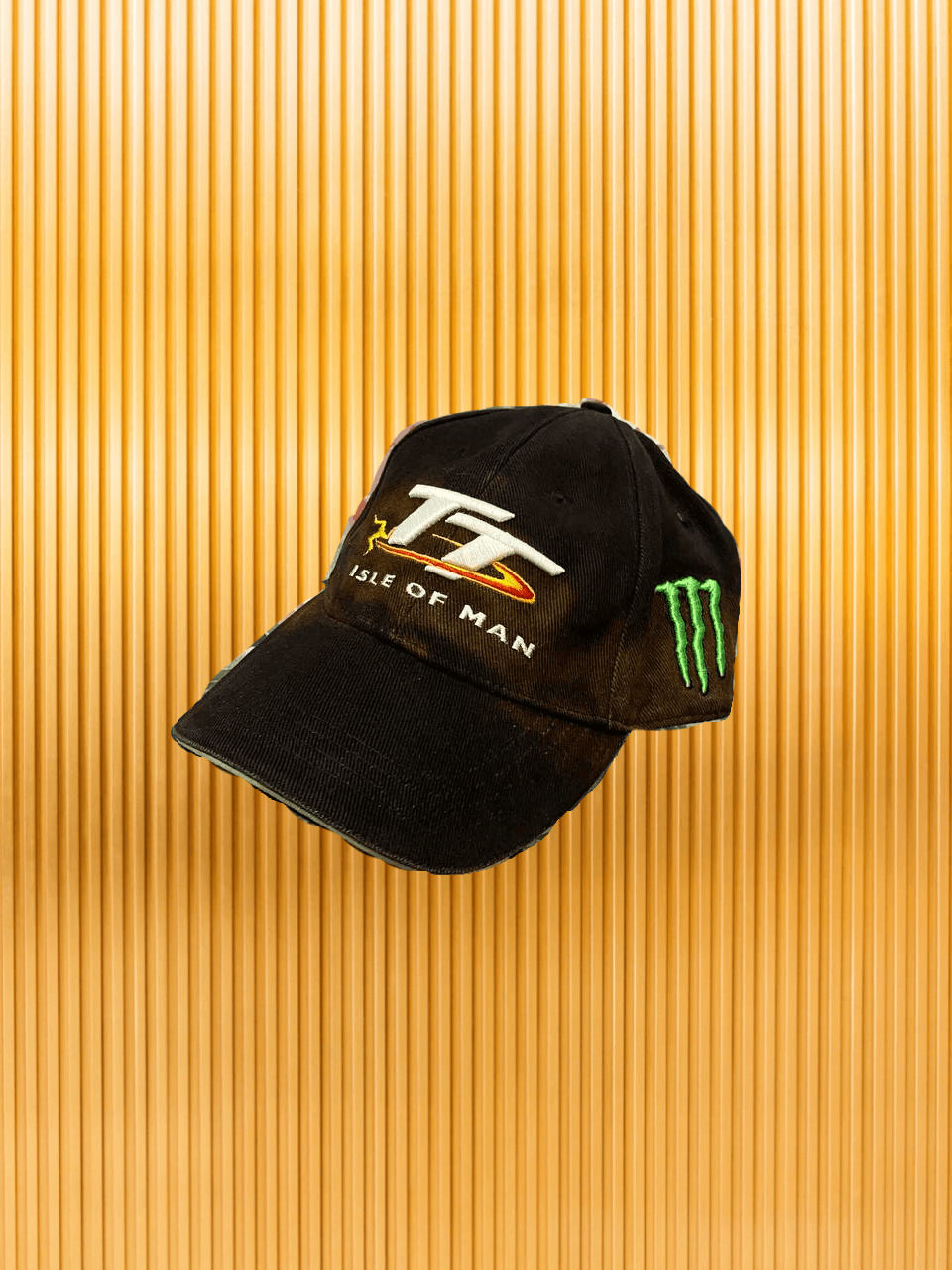 Vintage ISLE OF MAN logo Hats MOTO Vintage Cap Y2K streetwear Size ONE SIZE - 1 Thumbnail
