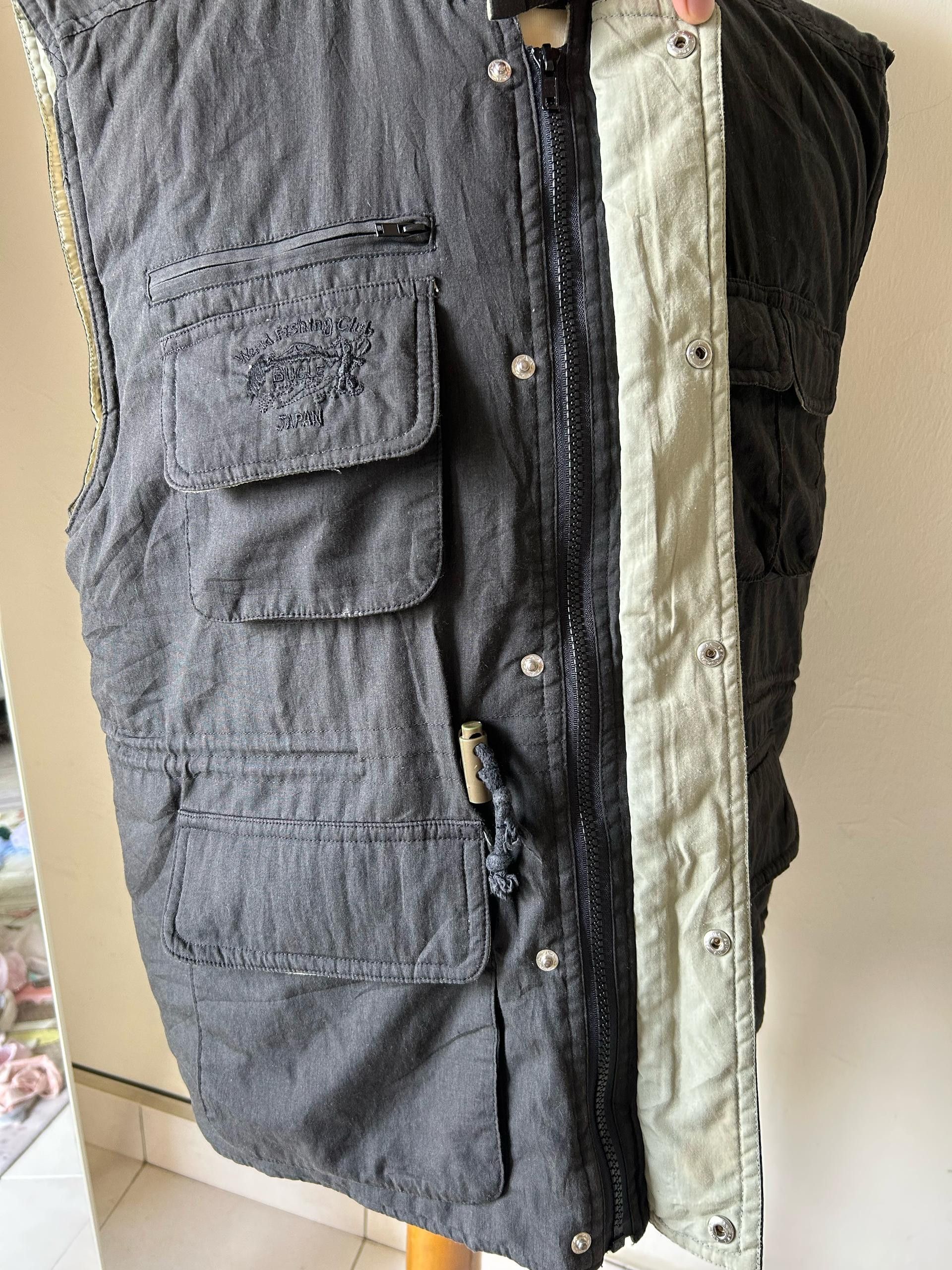 Bugle Boy Vintage Multi Pocket Vest Fishing Club Japan Size US M / EU 48-50 / 2 - 6 Thumbnail