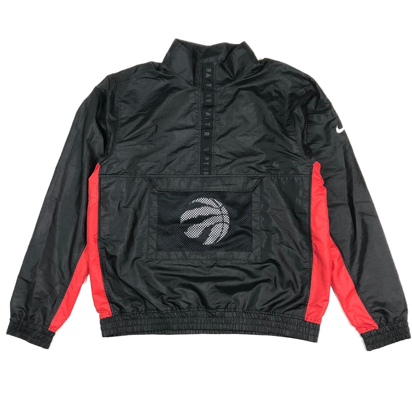 Jordan Brand × NBA × Nike Toronto Raptors Nike NBA Black Red Half Zip Jacket Size US XL / EU 56 / 4 - 1 Thumbnail