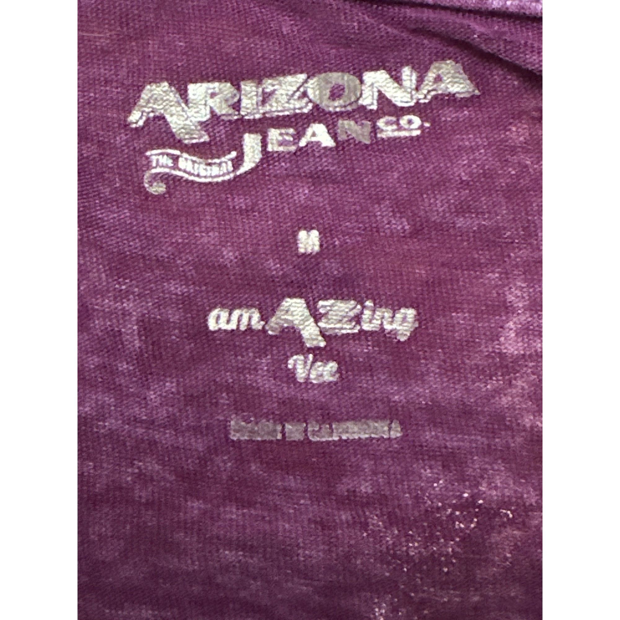 Arizona Jean Co. Arizona Jean Company Sheer Lightweight V Neck T Shirt Purple Size M / US 6-8 / IT 42-44 - 5 Thumbnail