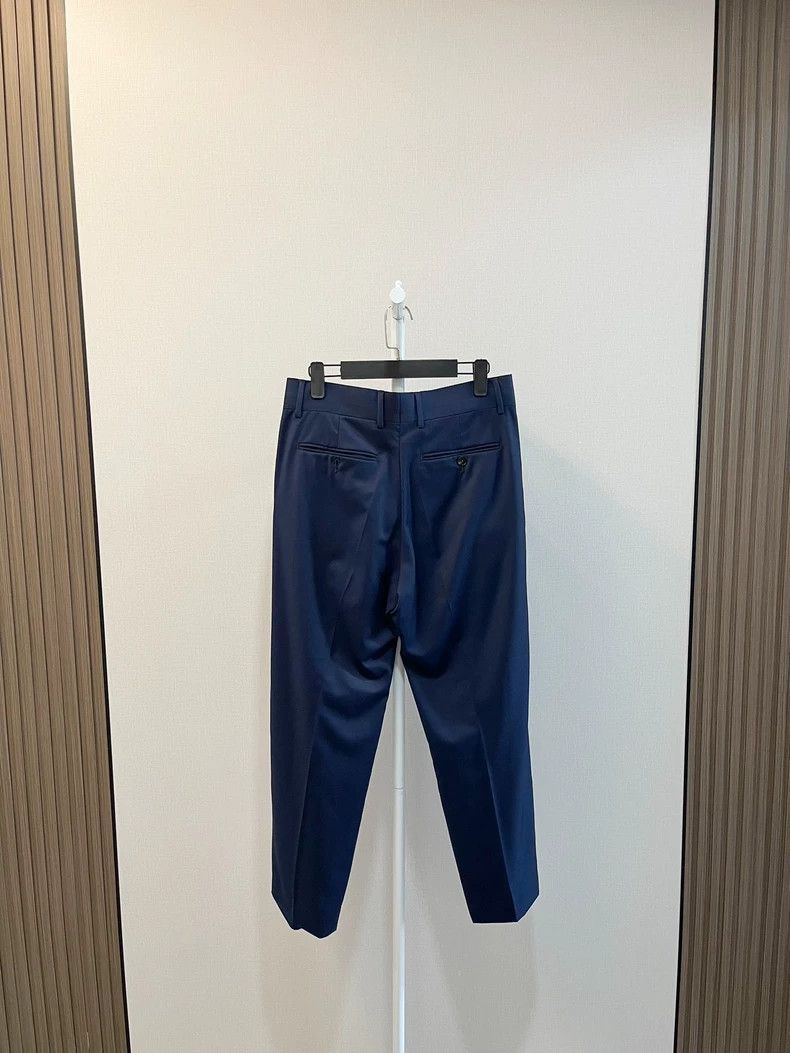 Gucci Gucci Blue casual wool suit trousers 2502-Nextarrow Size 44R - 2 Thumbnail
