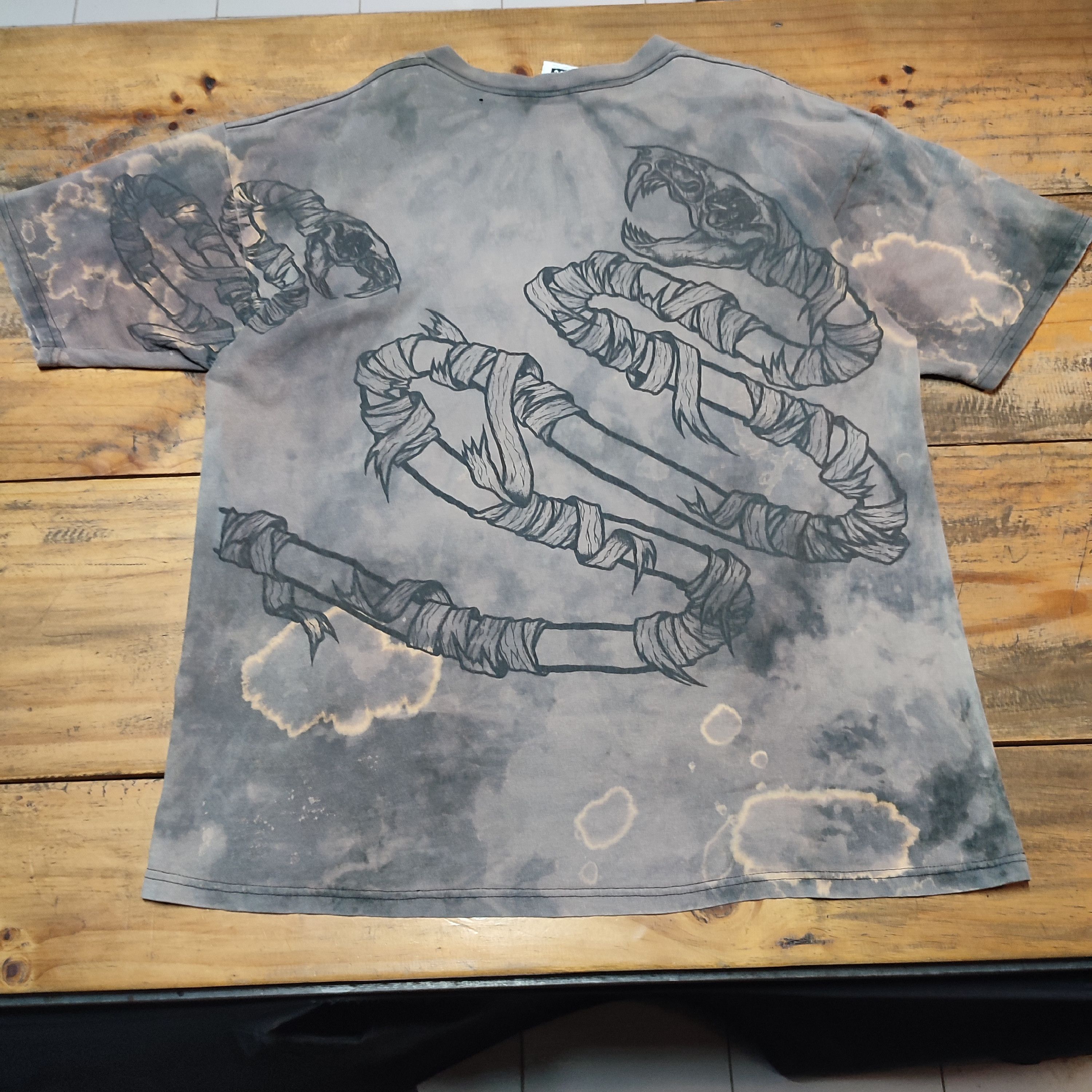 Metallica × Vintage Vintage 1992 Metallica pushead T-shirt Size US XL / EU 56 / 4 - 5 Thumbnail