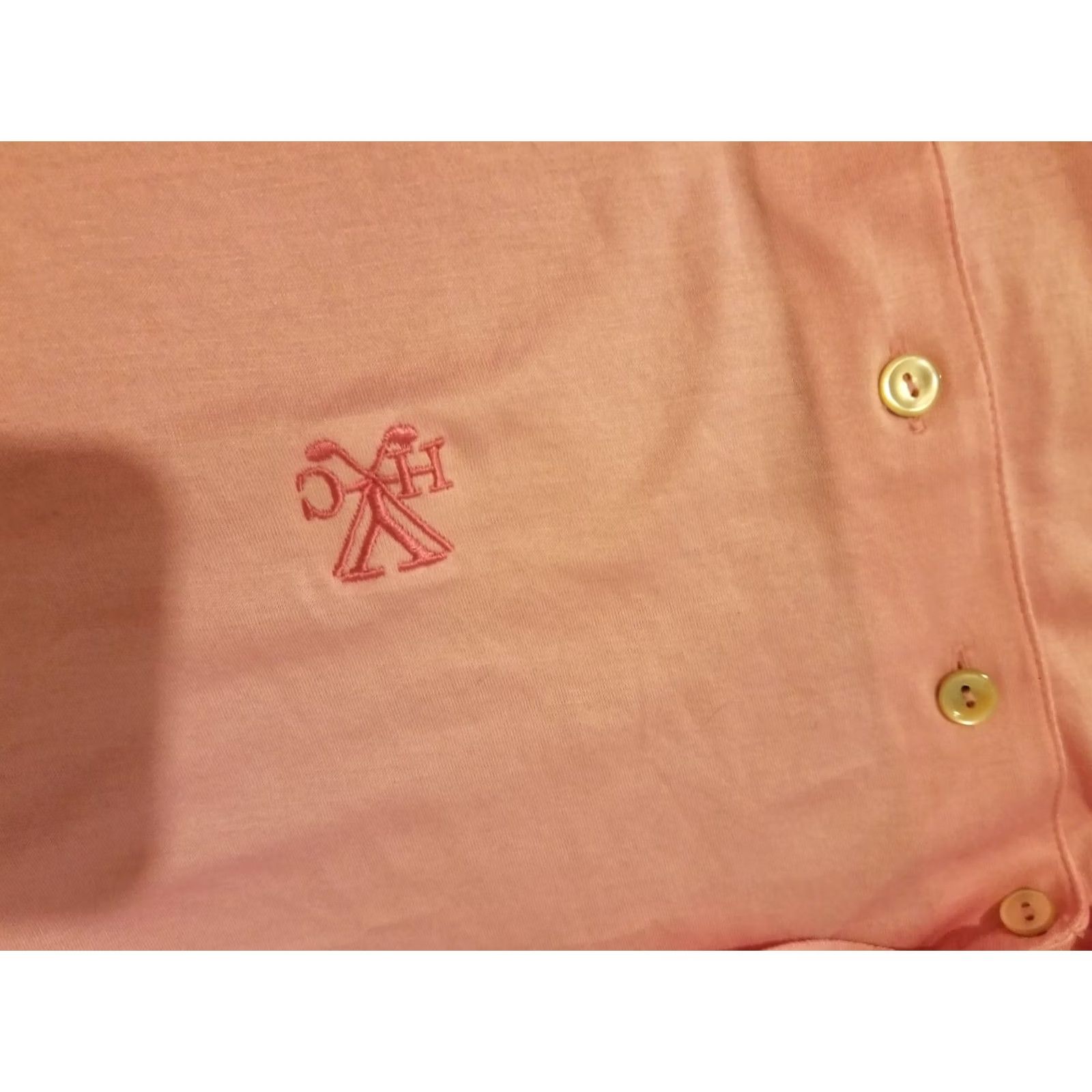 Peter Millar Peter Millar Polo Shirt Medium Pink Cotton Golf Athletic Mens Size US M / EU 48-50 / 2 - 3 Thumbnail