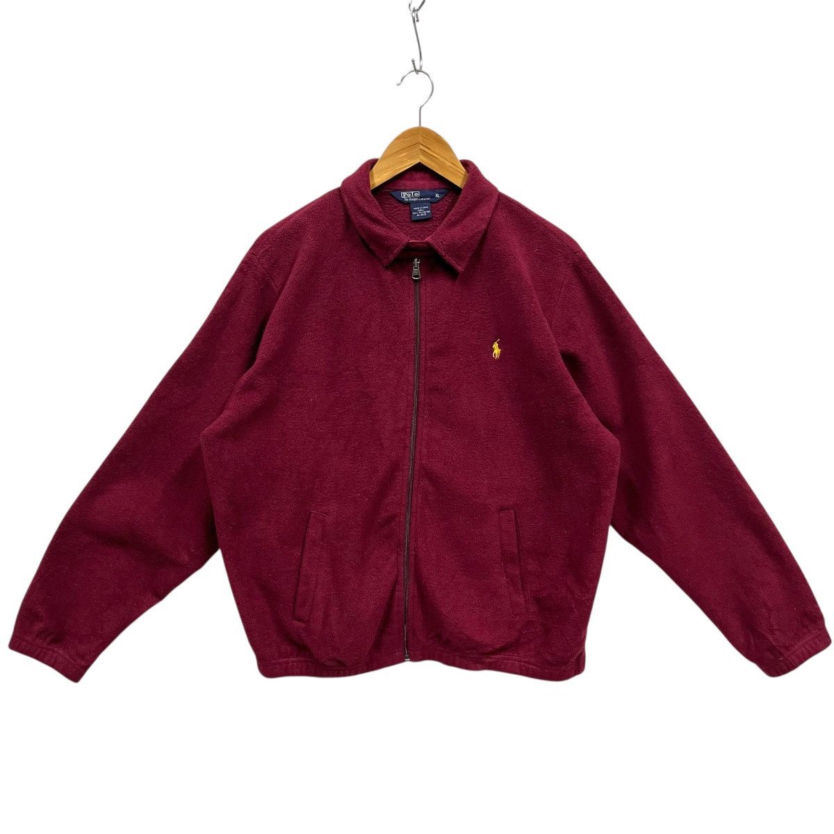 Polo Ralph Lauren Vintage POLO by Ralph Lauren Fleece Jacket Harrington Style Size US XL / EU 56 / 4 - 1 Thumbnail