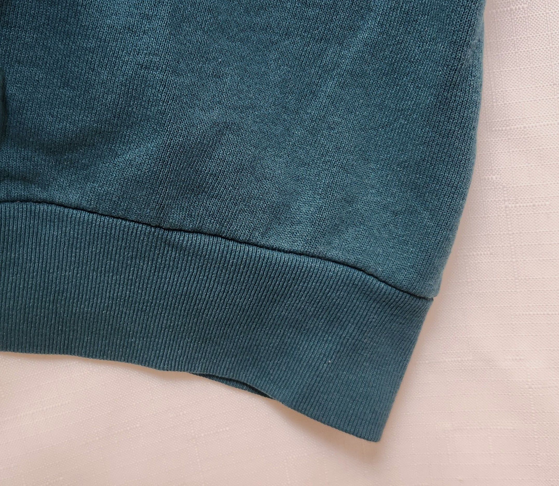 Fruit Of The Loom × Vintage Fruit of the Loom FOTL Vintage Blank Crewneck Sweater Teal Size US M / EU 48-50 / 2 - 7 Thumbnail