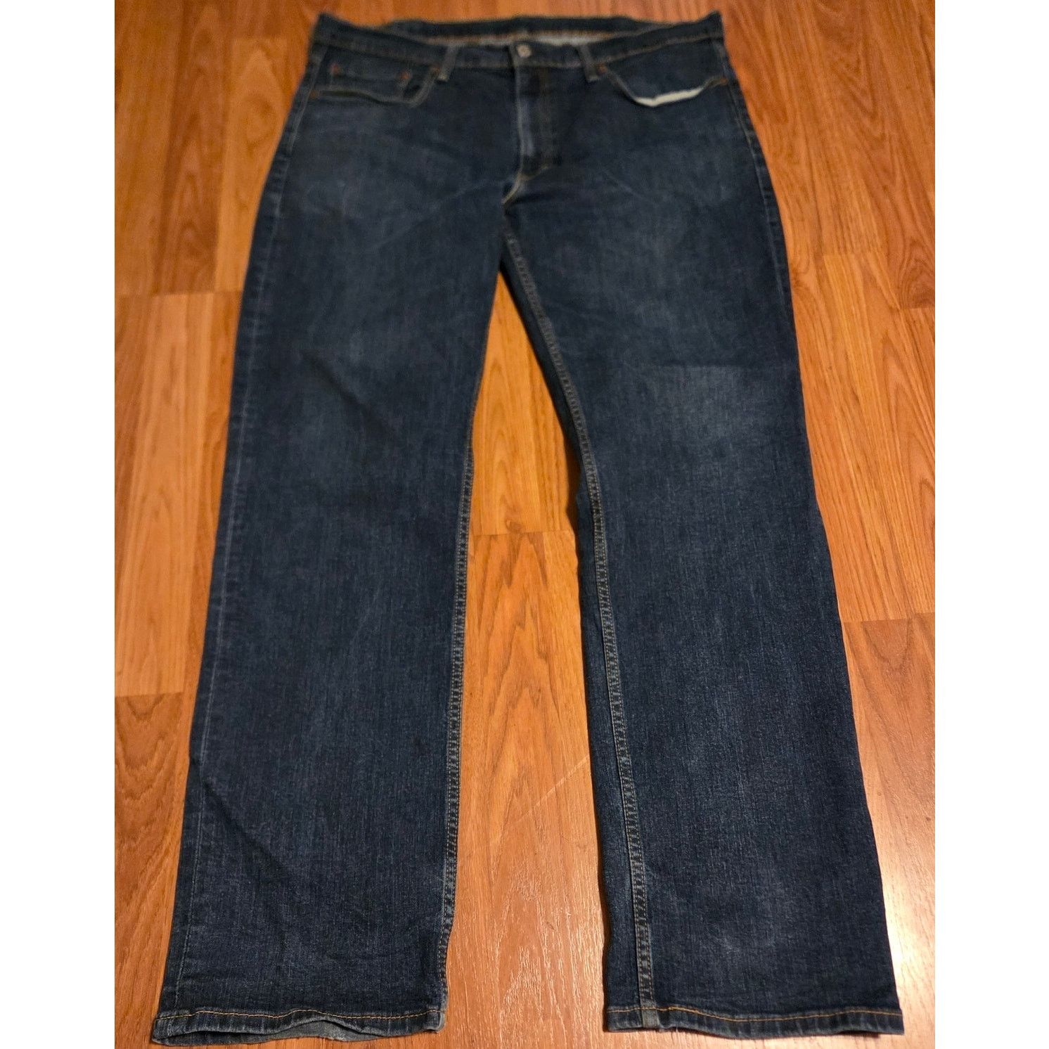 Levi's Levi's 514 Denim Jeans - Men's 38x32 - Classic Blue Size US 38 / EU 54 - 2 Thumbnail