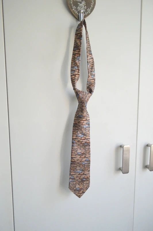 John Henry John Henry vintage silk tie with cars pattern 100% silk Size ONE SIZE - 4 Thumbnail