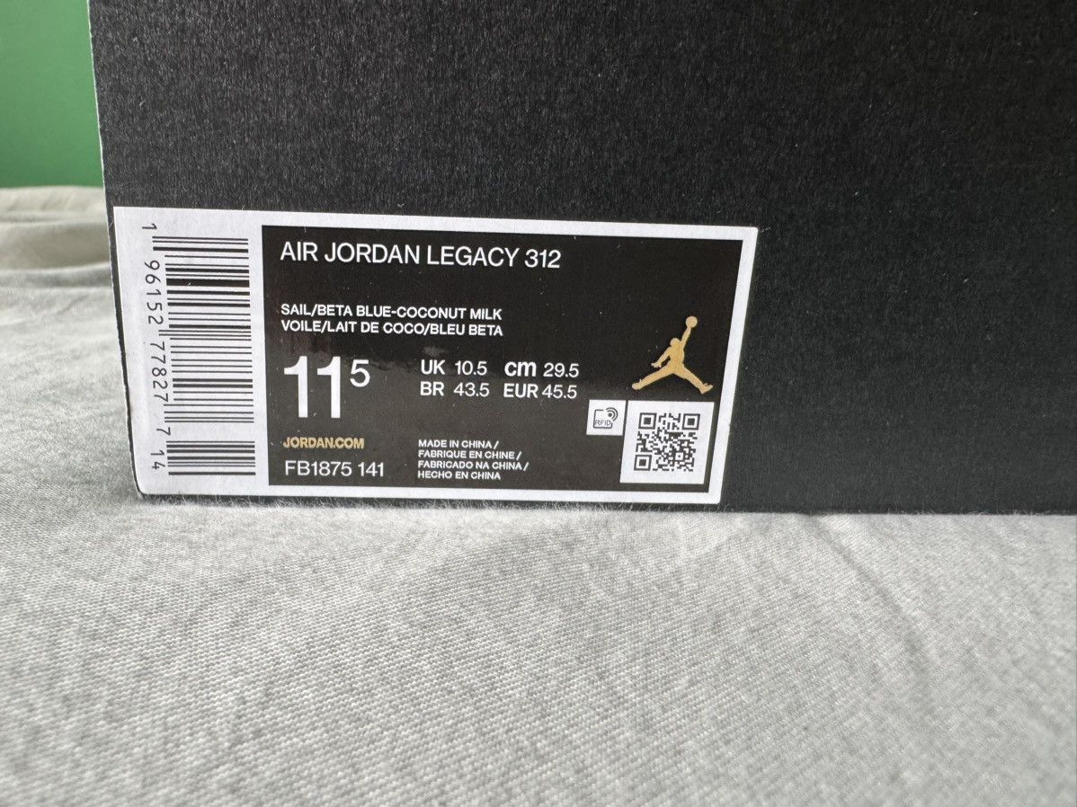 Jordan Brand Jordan legacy 312 exploration unit 2022 Size US 11.5 / EU 44-45 - 7 Thumbnail