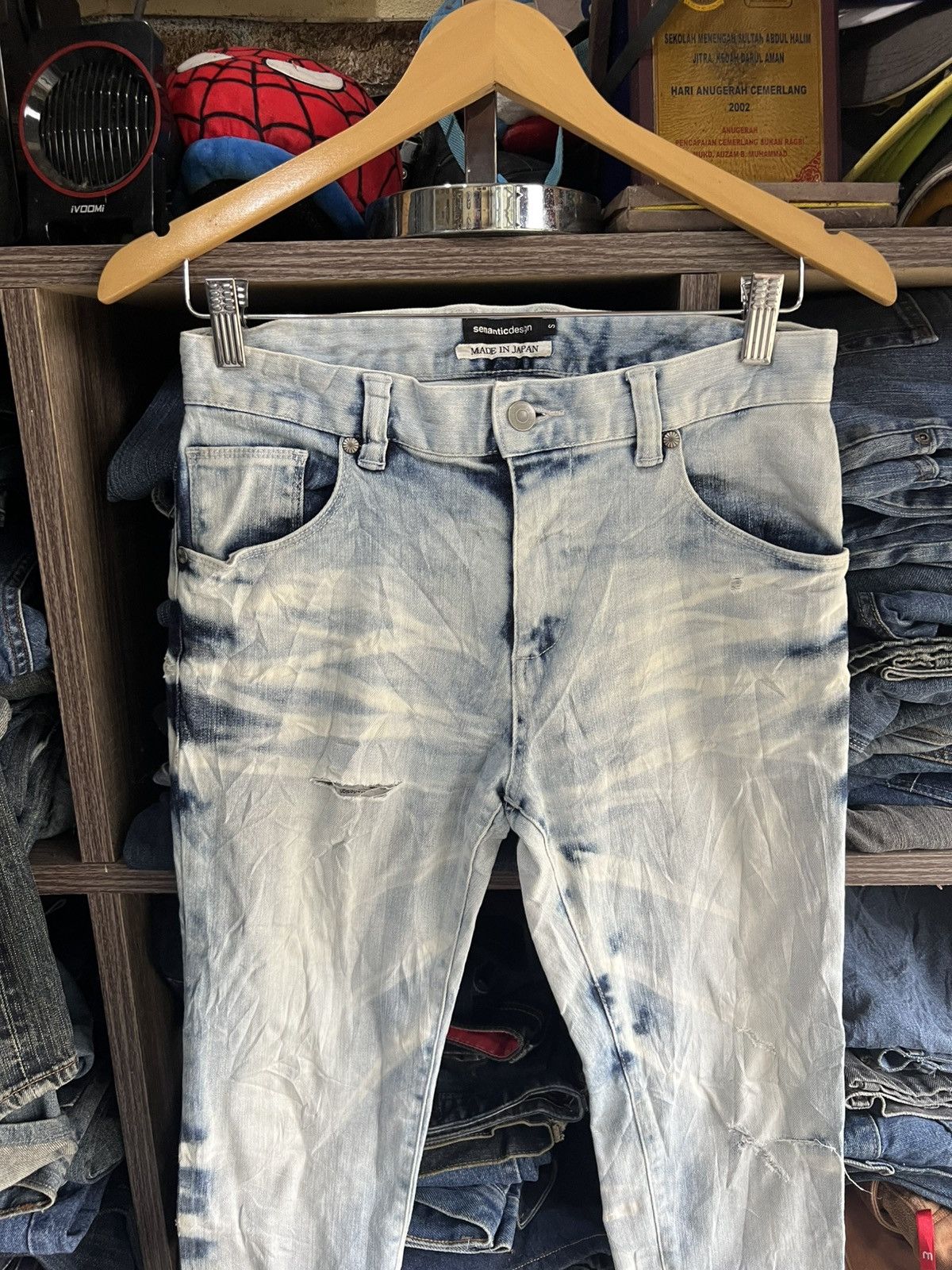 semanticdesign 🔥Semantic Design Stretch Distressed Denim Size US 29 - 3 Thumbnail