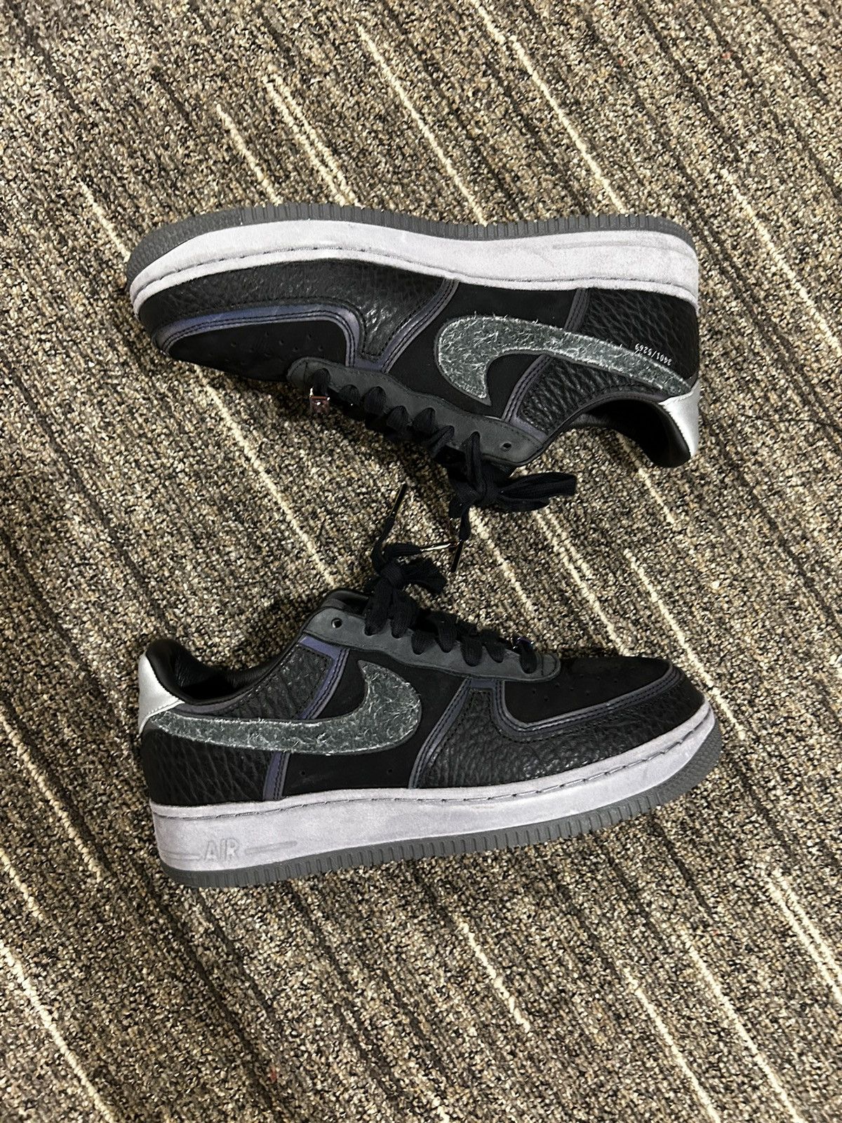 image of Nike A Ma Maniere Air Force 1 - Size 8 Used Shoes in Black, Men's