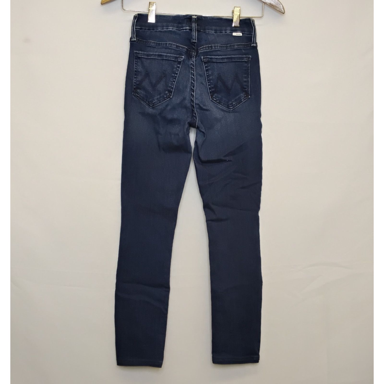 MOTHER Mother The Looker Jeans Women's 24"x25" Dark Wash Skinny Size 24" / US 00 / IT 34 - 3 Thumbnail