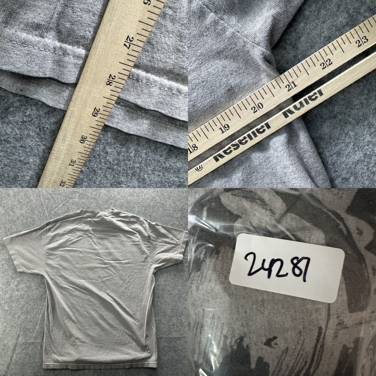 Metal Mulisha VINTAGE Metal Mulisha Shirt Mens Large Gray Graphic Skull Helmet Military Moto Y2K Tee Size US L / EU 52-54 / 3 - 8 Thumbnail