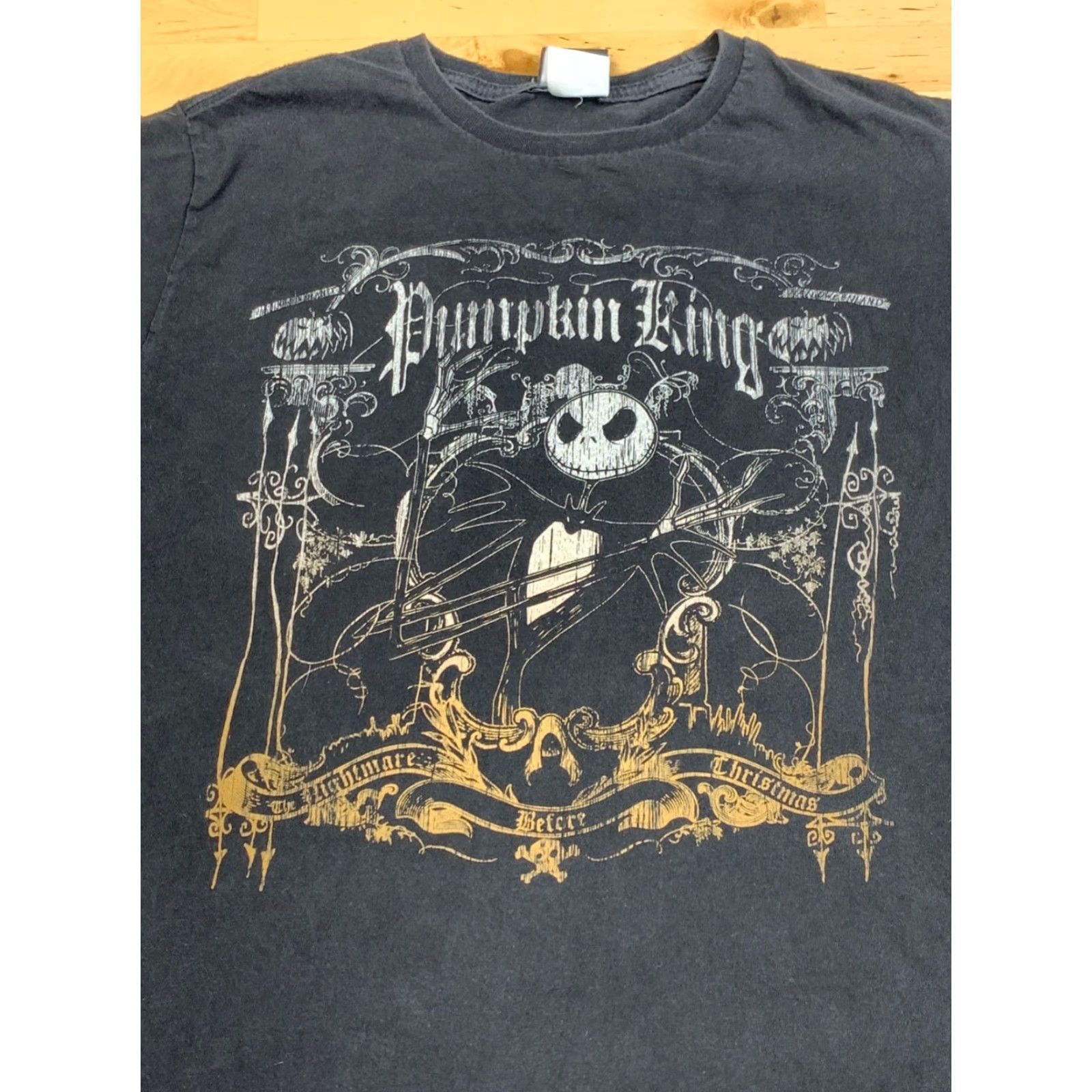 Disney Nightmare Before Christmas The Pumpkin King Shirt Womens M/L Black 11915 Size M / US 6-8 / IT 42-44 - 3 Thumbnail