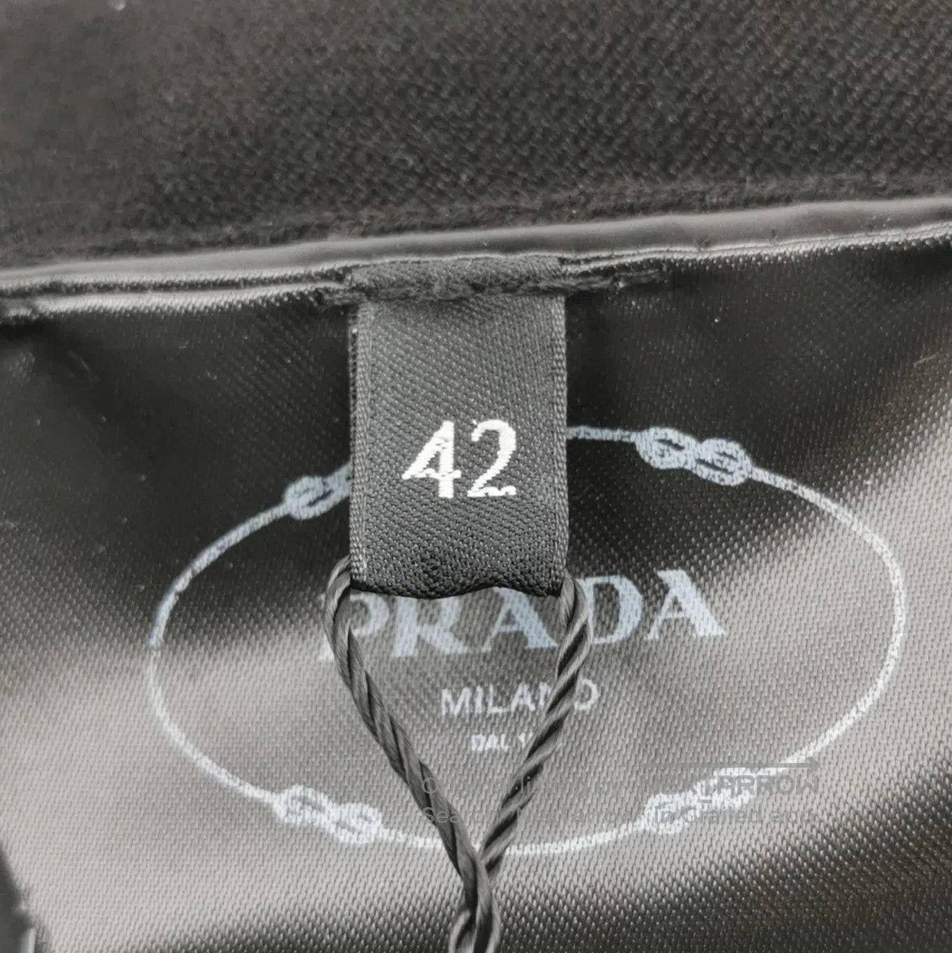 Prada Prada Black Hollow High Neck Dress Size 42 . Size L / US 10 / IT 46 - 4 Thumbnail