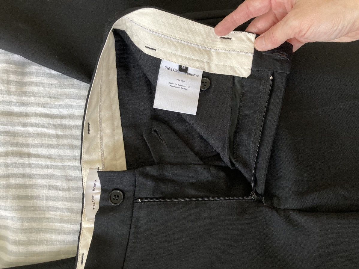 Tres Bien Très Bien Homme Wool Trousers Size US 31 - 5 Thumbnail