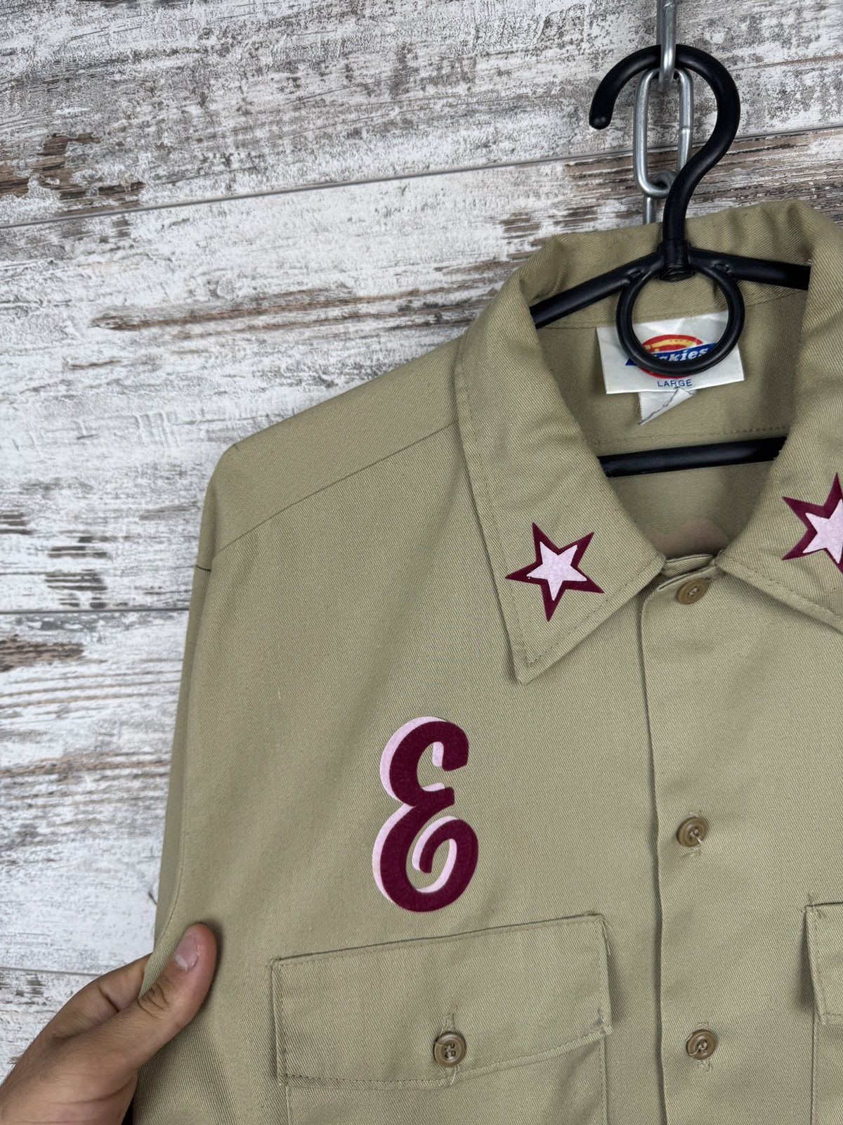 Dickies Mens Vintage Dickies Elites shirts button up rare workwear Size US L / EU 52-54 / 3 - 8 Thumbnail