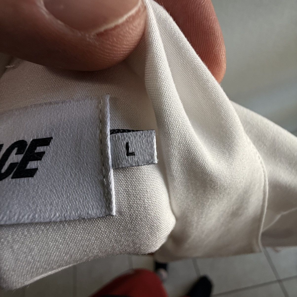 Palace Palace Skrrt Button Down Shirt - Size Large - White Size US L / EU 52-54 / 3 - 4 Thumbnail