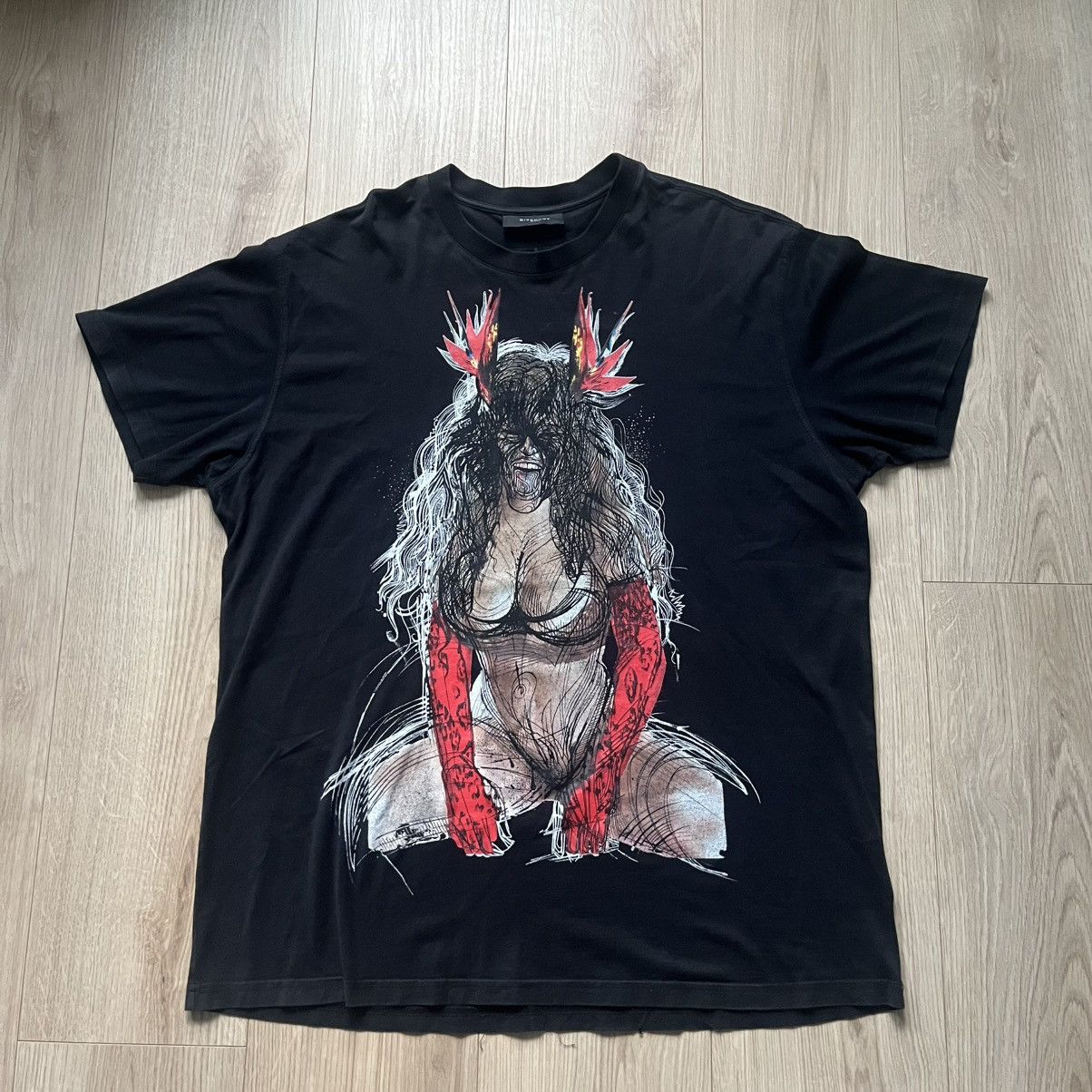 FW13 Nymph Birds of Paradise T-Shirt in Black