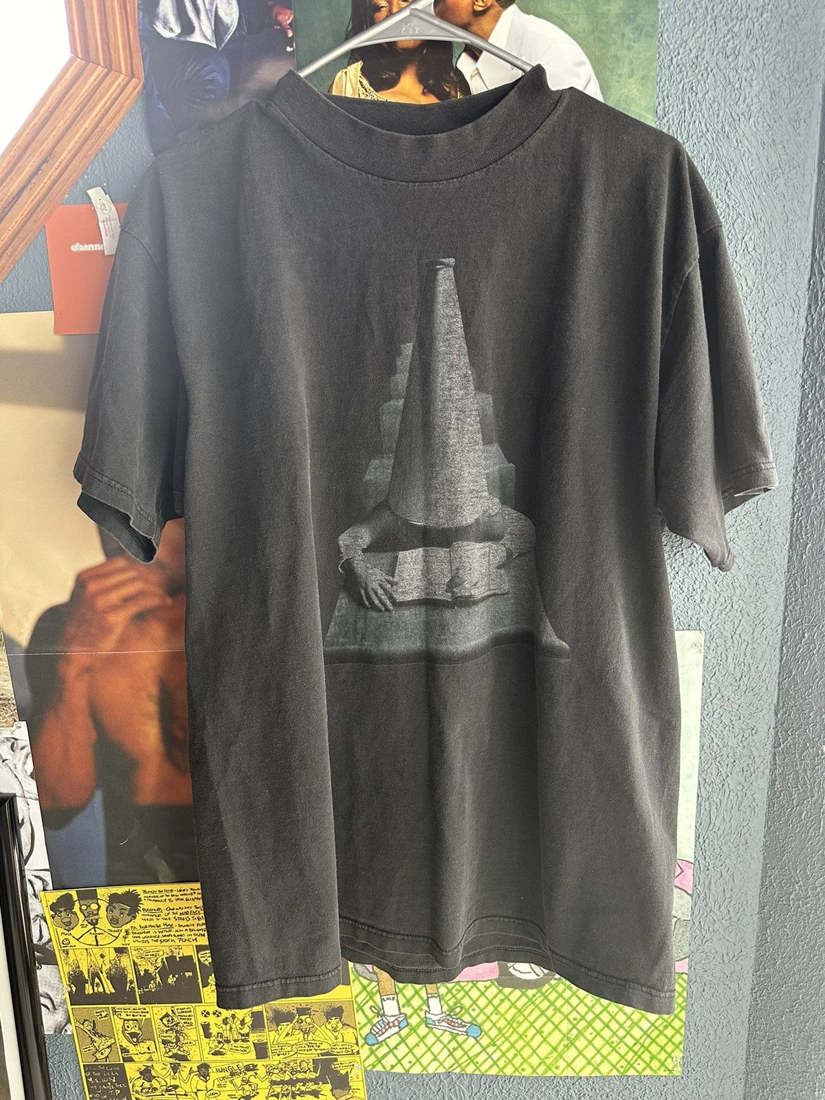 image of Gant Vintage Soul Asylum Tee in Grey, Men's (Size XL)