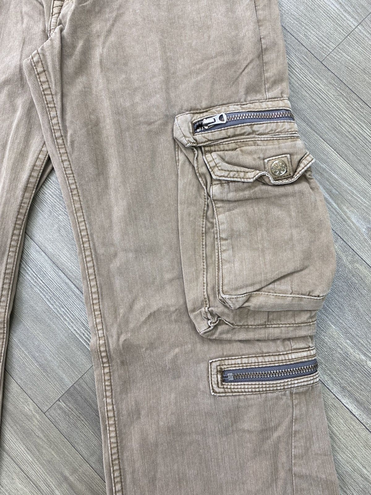 Hysteric Glamour 2000s Surplus Made In Nippon 3D Pocket Bondage Cargo Pants Size US 30 / EU 46 - 6 Thumbnail