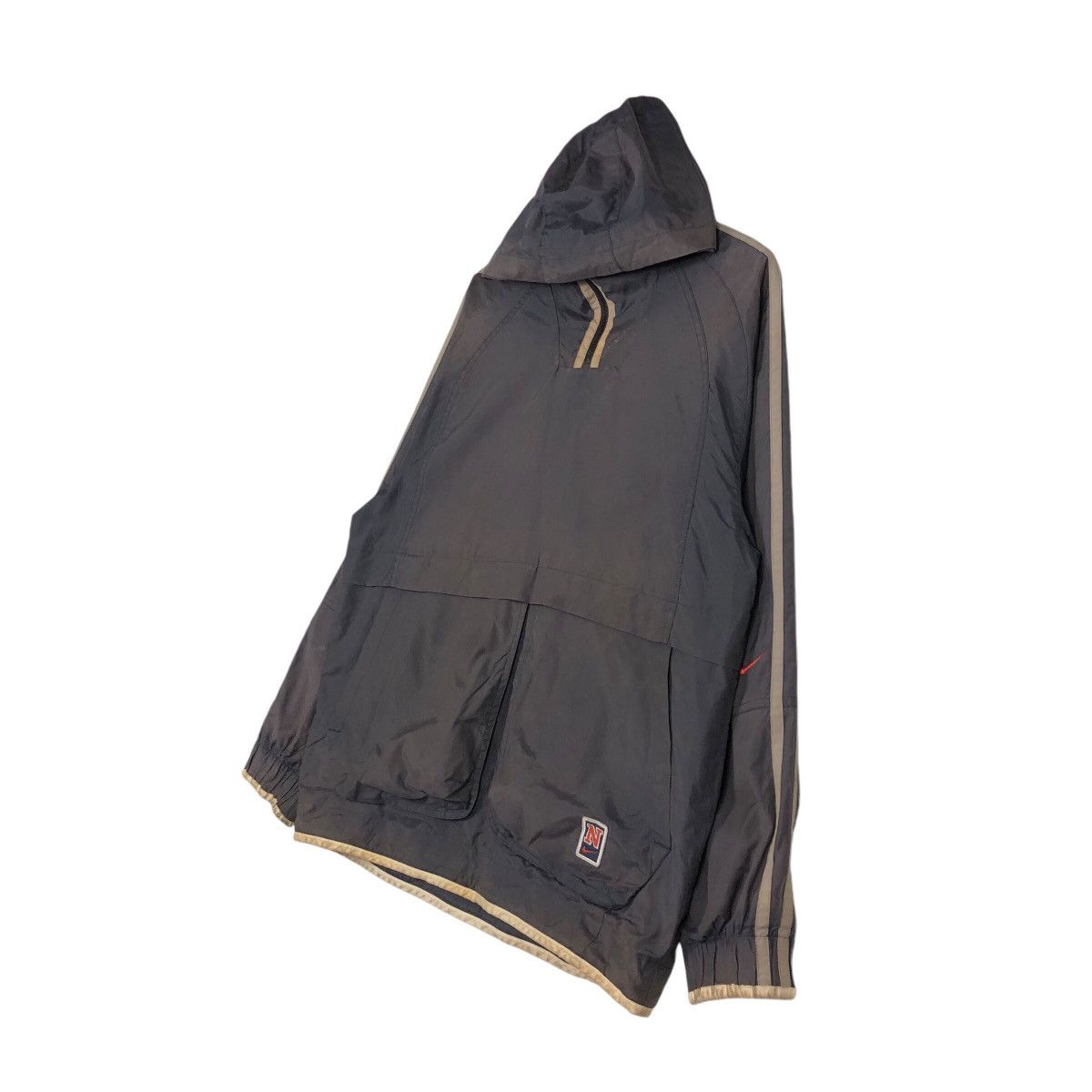 Nike 📌Vintage Windbreaker Anorak Hoodie Jacket Nike Big Swoosh Size US M / EU 48-50 / 2 - 3 Thumbnail