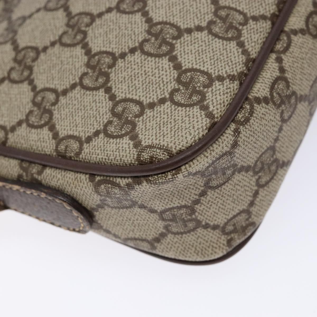 Gucci GUCCI GG Supreme Shoulder Bag Pvc Beige Gold 007 115 6428 Size ONE SIZE - 12 Thumbnail