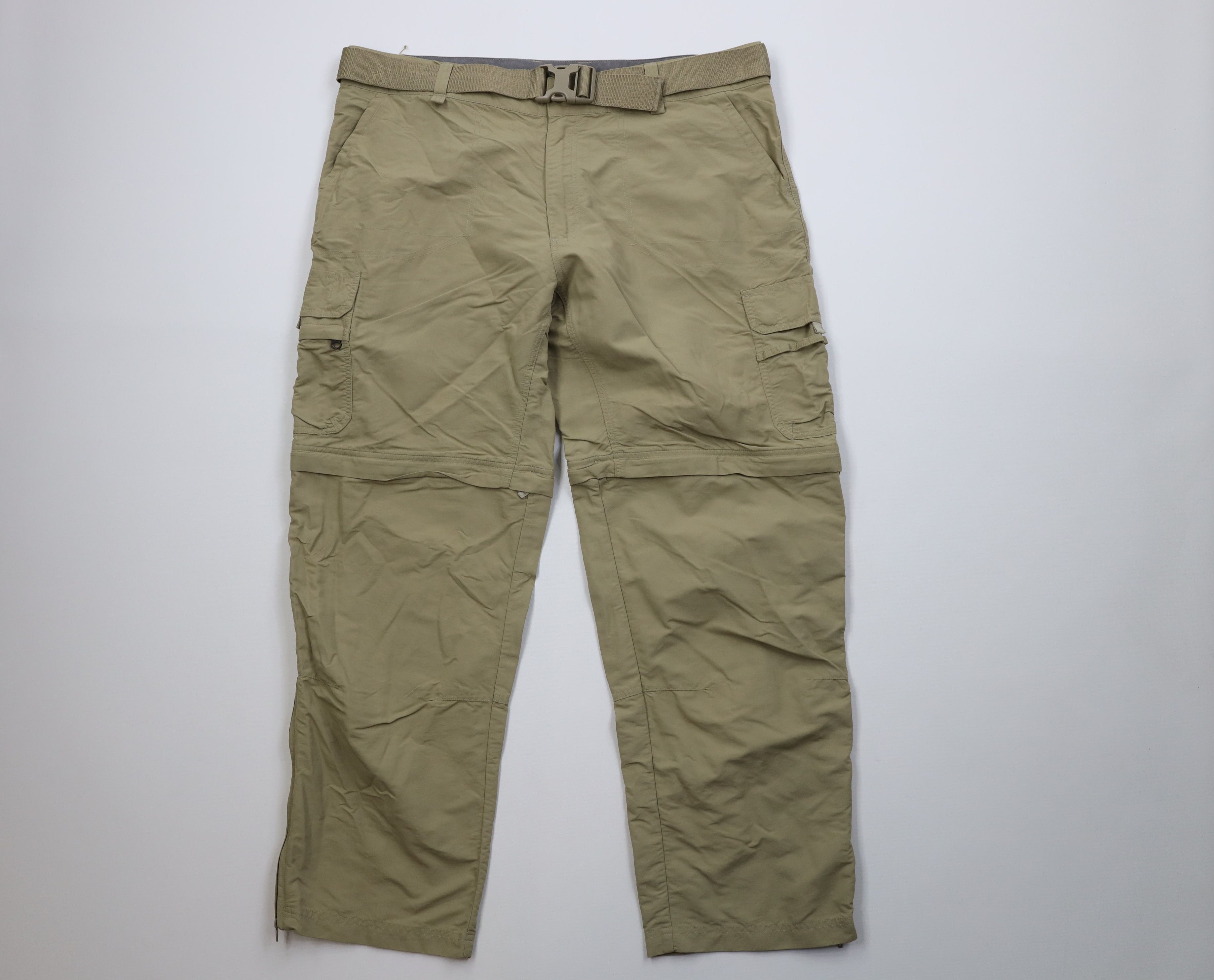 Cabelas Vintage Y2K Cabelas Wide Leg Convertible Cargo Pants Shorts Size US 38 / EU 54 - 1 Thumbnail