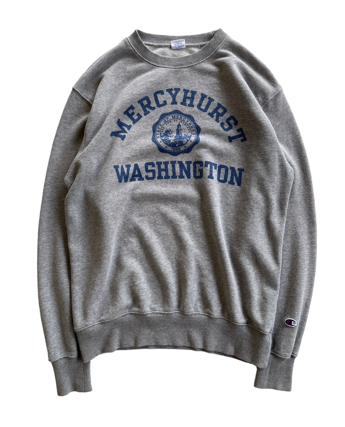 Champion Vintage 90s Champion Mercyhurst Washington Crewneck Size US XL / EU 56 / 4 - 1 Thumbnail