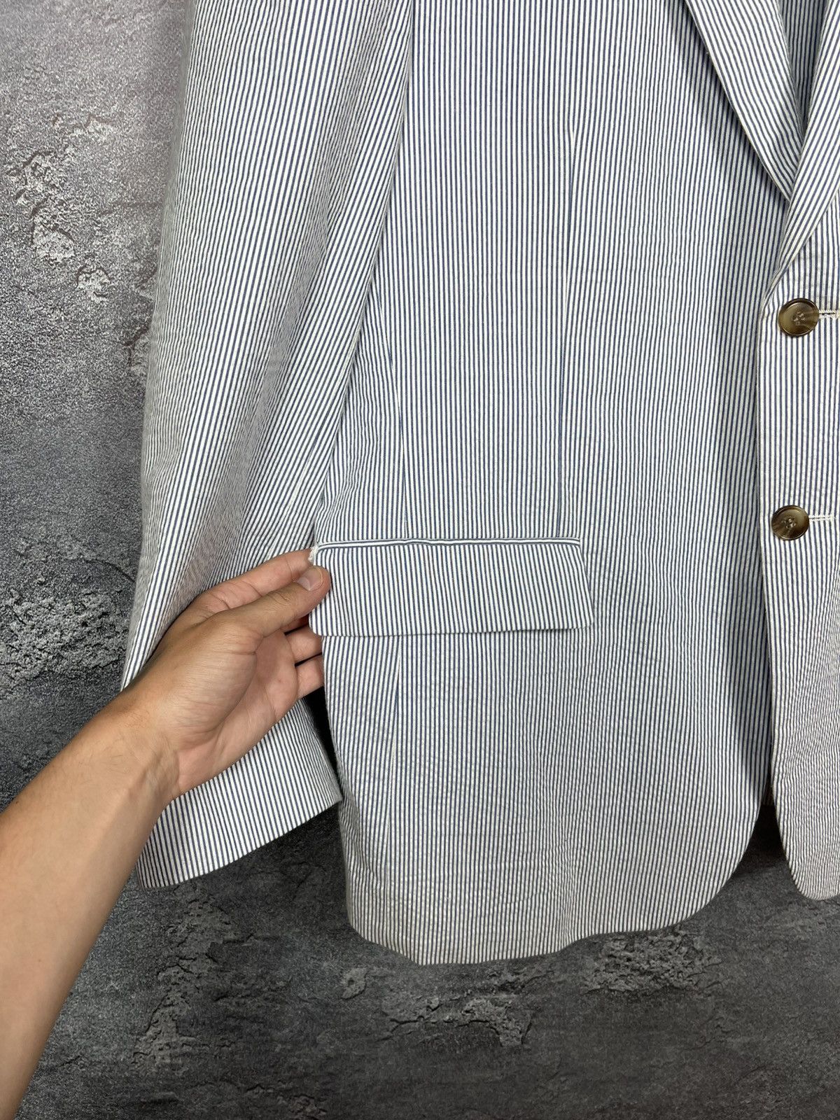 Other Vintage Gurteen Pure Cotton Classic Blazer Size 46R - 5 Thumbnail