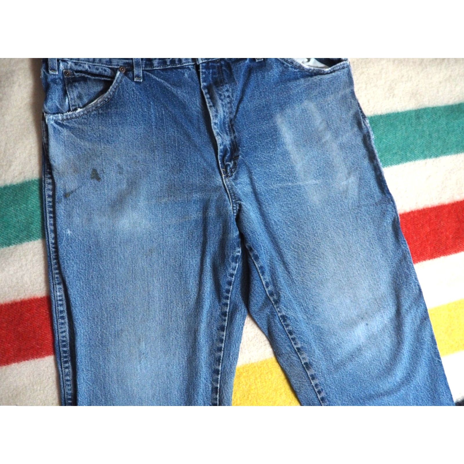 Dickies VTG Dickies Jeans 36x36 Blue Denim Mens Size US 36 / EU 52 - 6 Thumbnail
