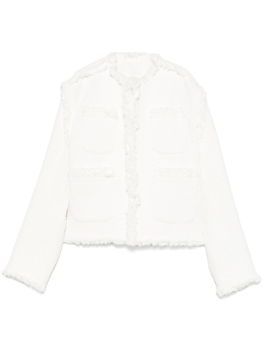 Sacai DENIM MIX JACKET Size L / US 10 / IT 46 - 1 Thumbnail
