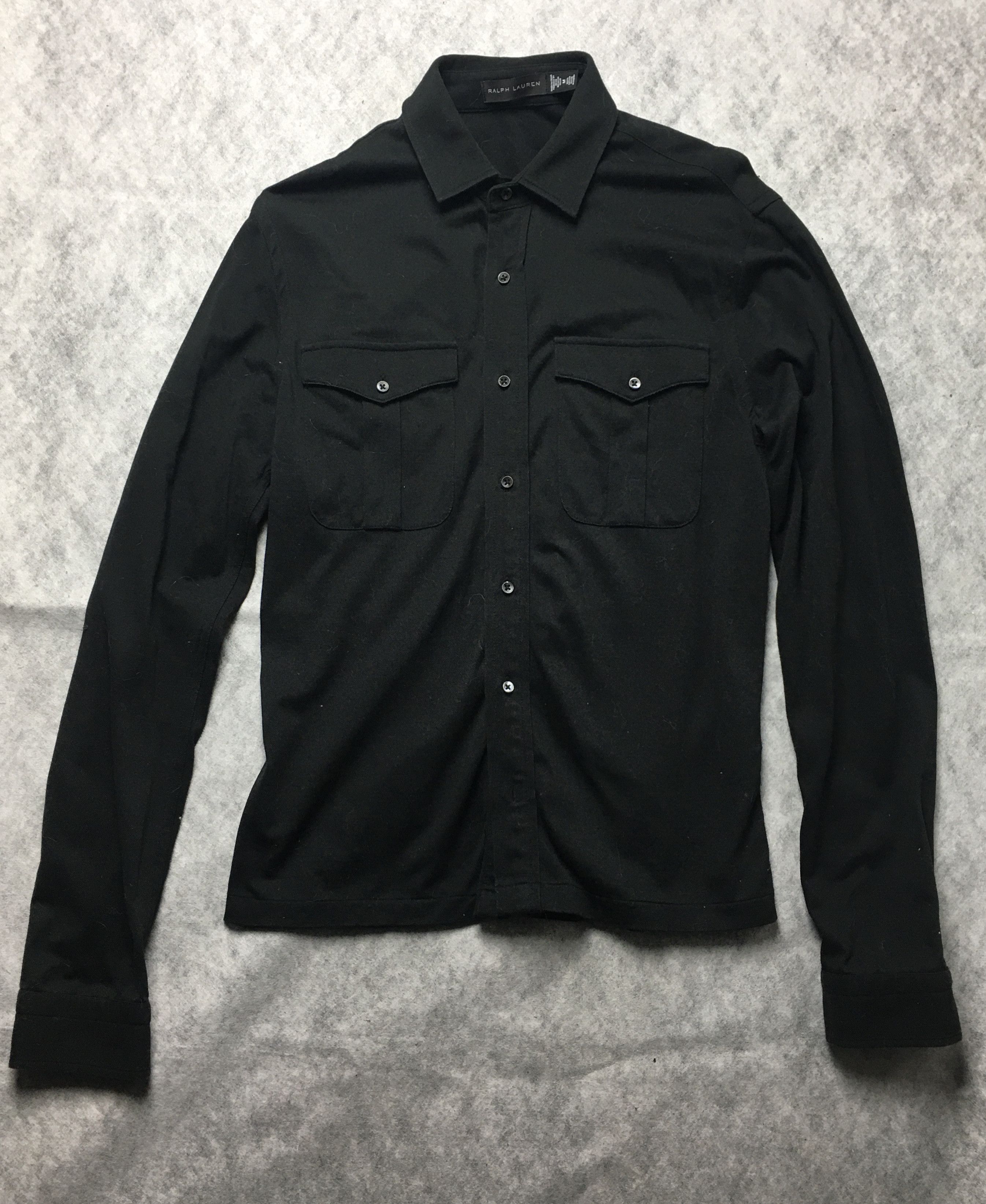 Ralph Lauren Black Label Ralph Lauren Black Label Cotton Mens Shirt Size M Size US M / EU 48-50 / 2 - 2 Thumbnail