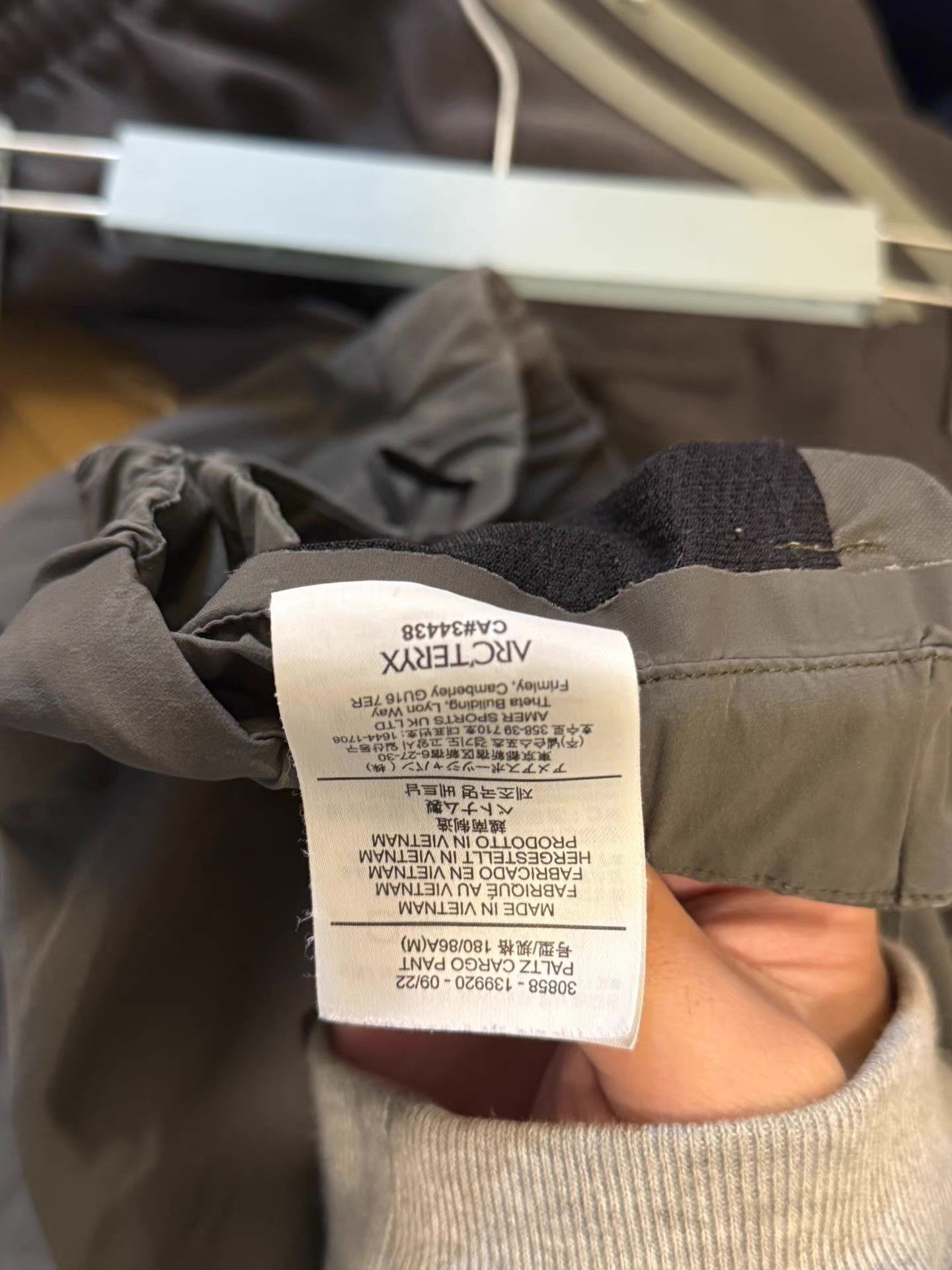 Arc'teryx Arc'teryx SYSTEM_A Drop5 Paltz Cargo Pant Ｑ20 Size US 34 / EU 50 - 6 Thumbnail