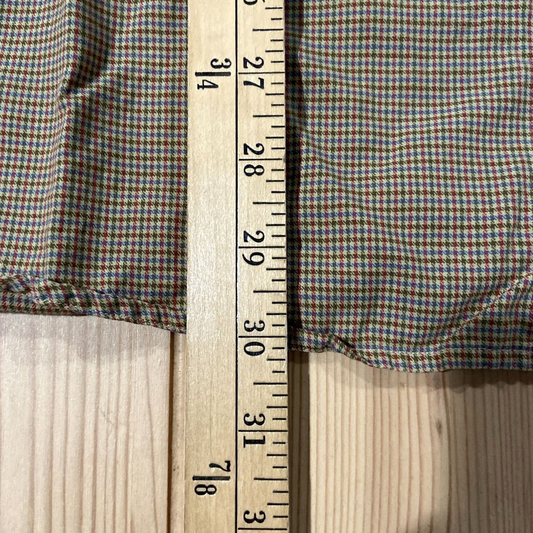 Vintage VINTAGE Barry Bricken Button-Up Shirt Men’s XL Yellow/White Check Cotton 90s Size US XL / EU 56 / 4 - 3 Thumbnail