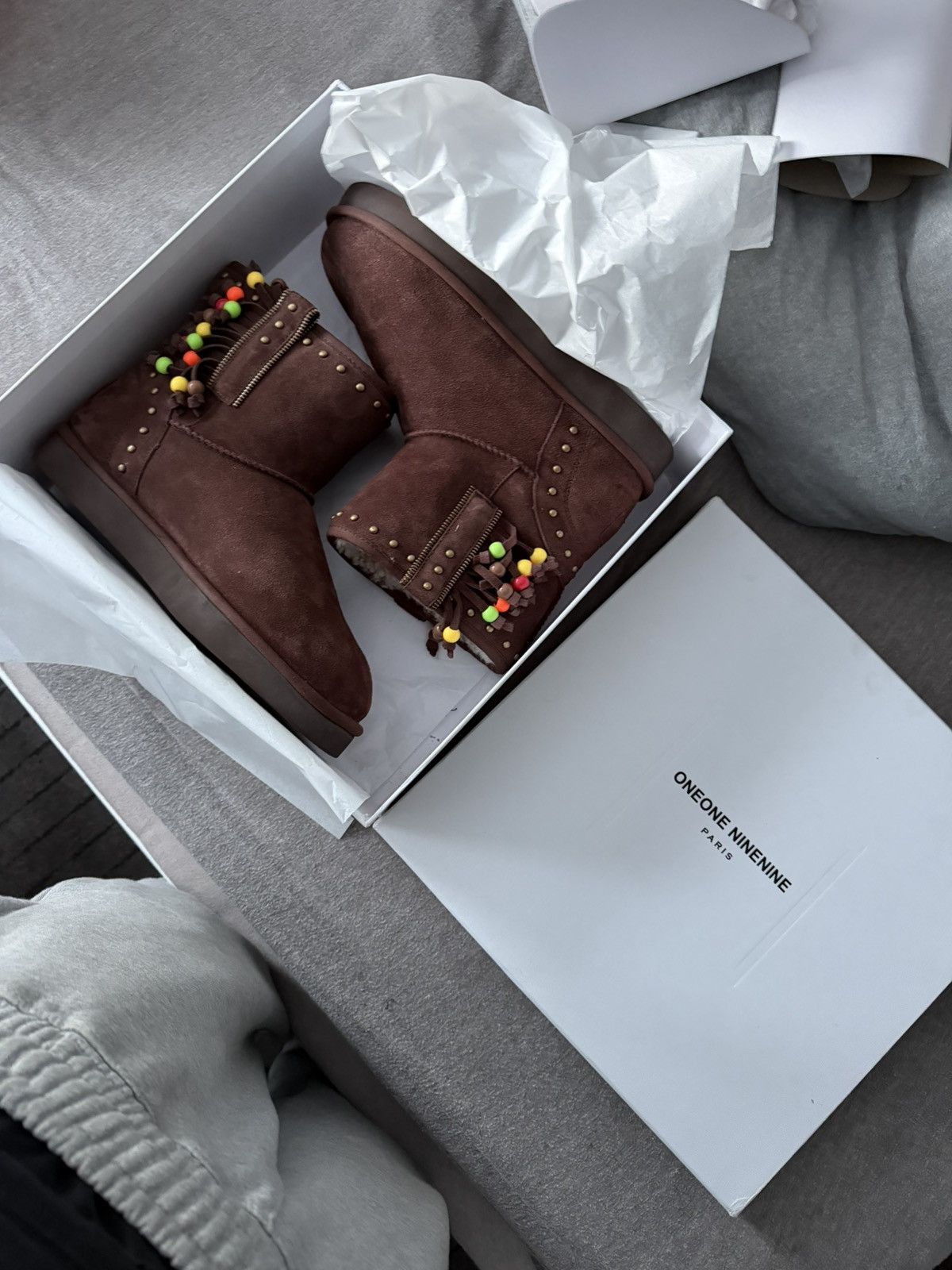 Other Friends & Family Grey Bazo 1199 Ugg Boots Unreleased | Grailed