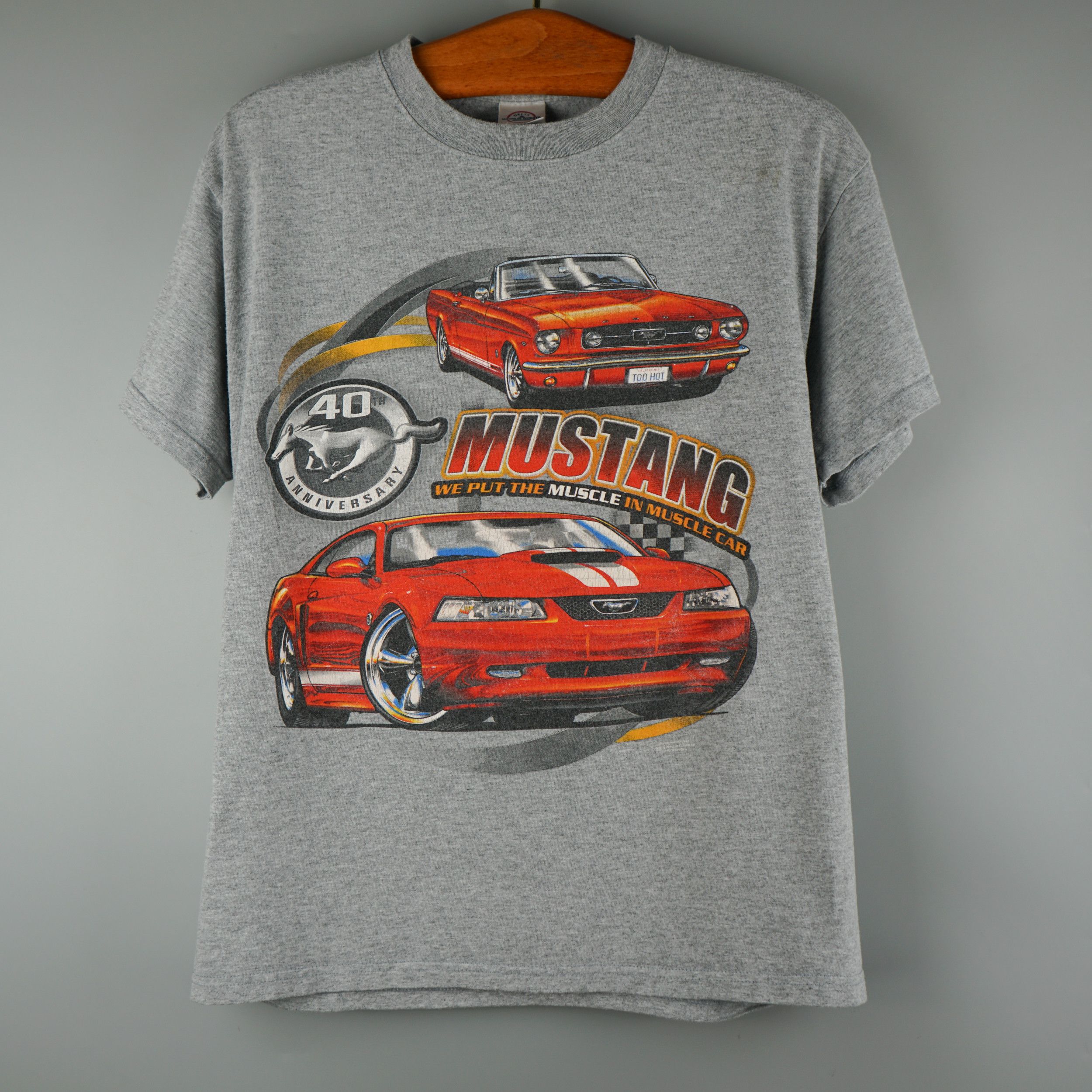 Ford × Vintage Vintage 2004 Ford Mustang T-Shirt Size US M / EU 48-50 / 2 - 1 Thumbnail