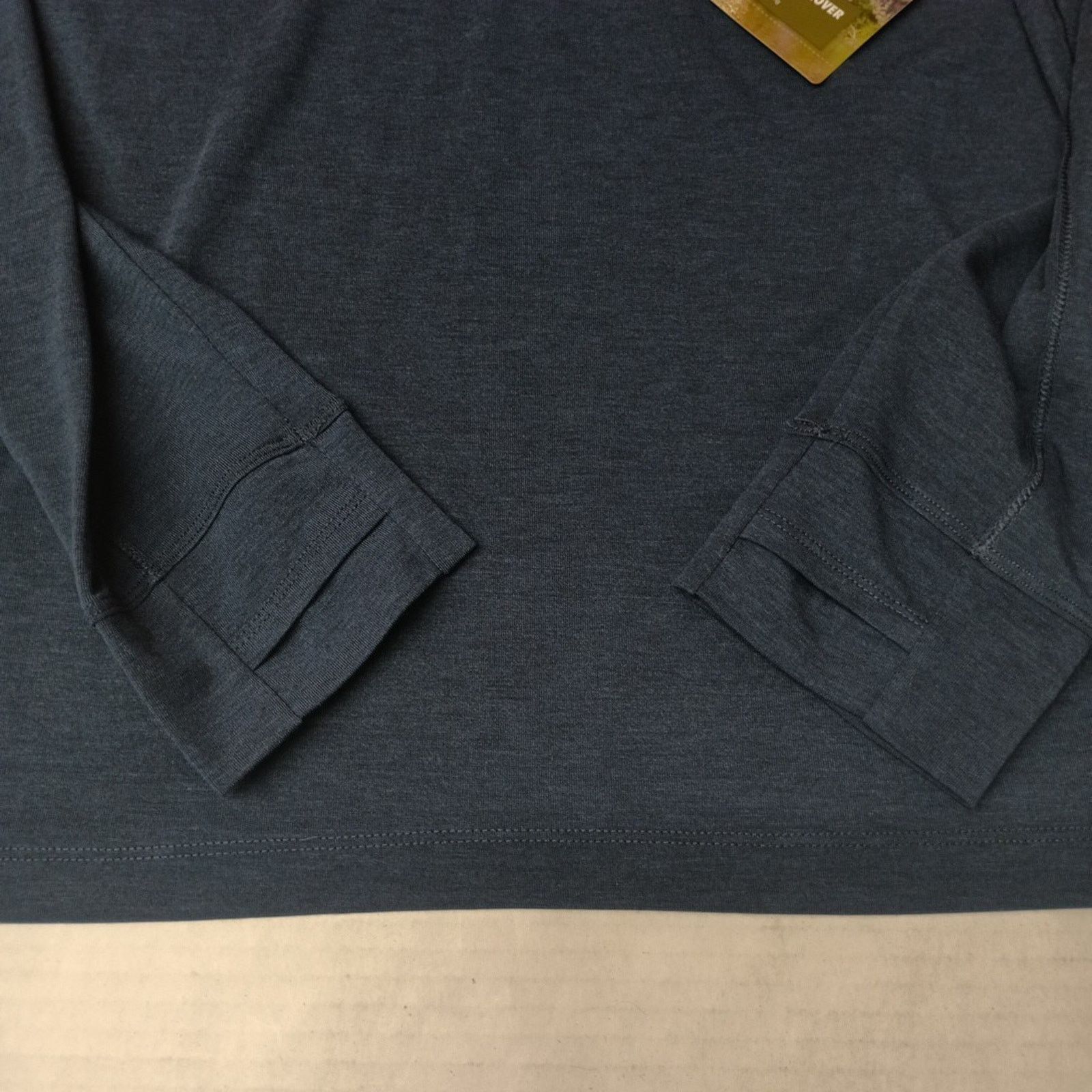 Other Ozark Trail Men's 1/4 Zip Pullover L (42/44) Blue Wool Blend Size US L / EU 52-54 / 3 - 2 Thumbnail