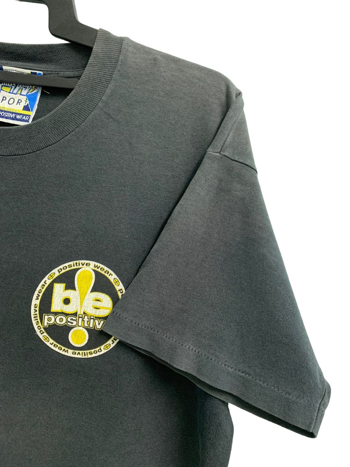 Japanese Brand × Vintage Vintage Positive Wear Spell Out Tshirts Streetwear Size US L / EU 52-54 / 3 - 6 Thumbnail
