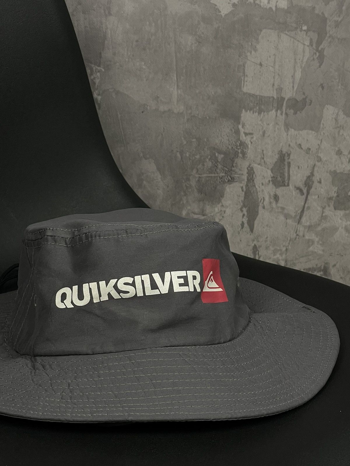 Japanese Brand × Quiksilver × Vintage Vintage Y2K Quiksilver Nylon Bucket hat streetwar big logo Size ONE SIZE - 3 Thumbnail