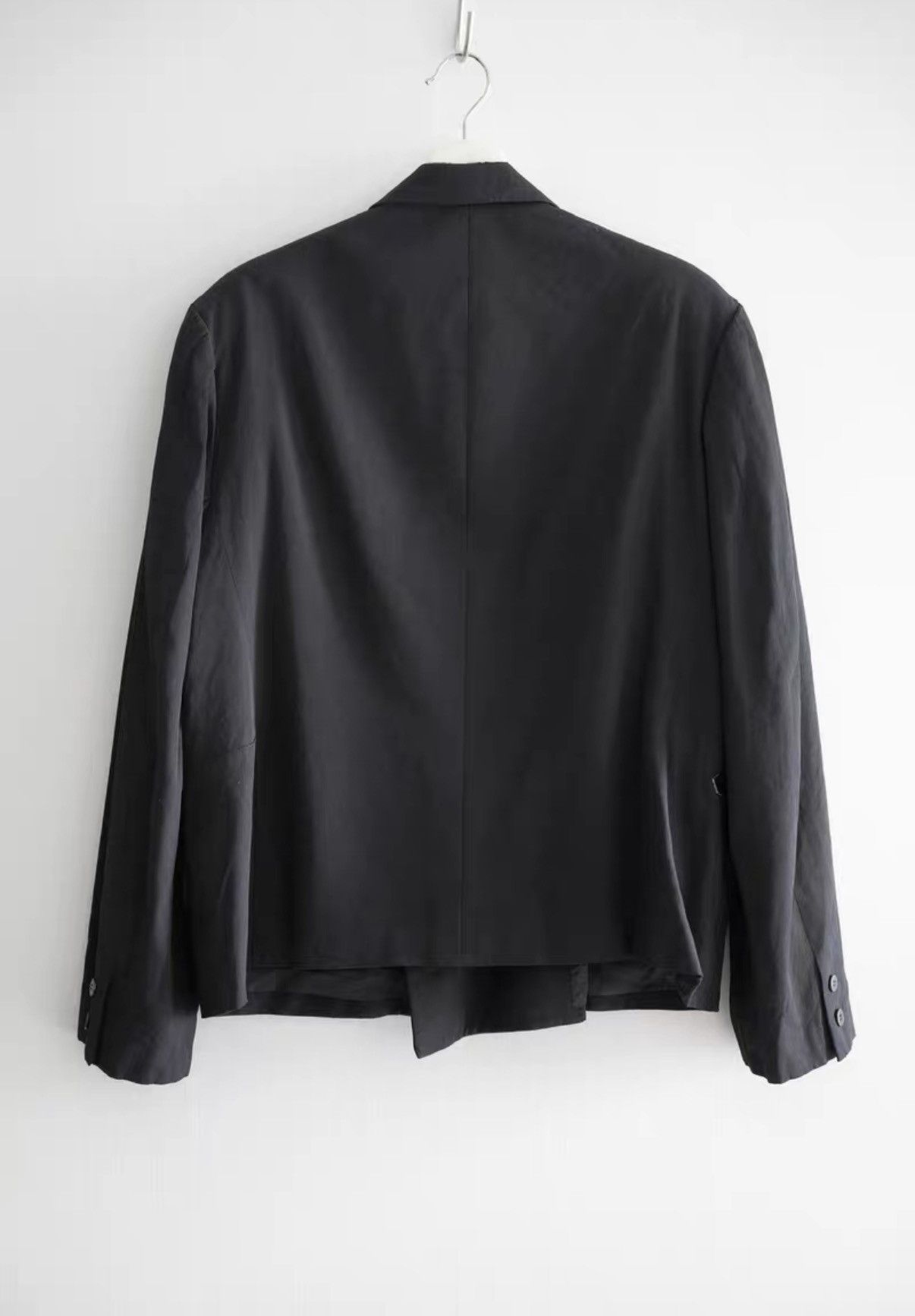 Yohji Yamamoto Yohji Yamamoto 96aw Cowhide Belt Blazer K4 Size US M / EU 48-50 / 2 - 2 Thumbnail