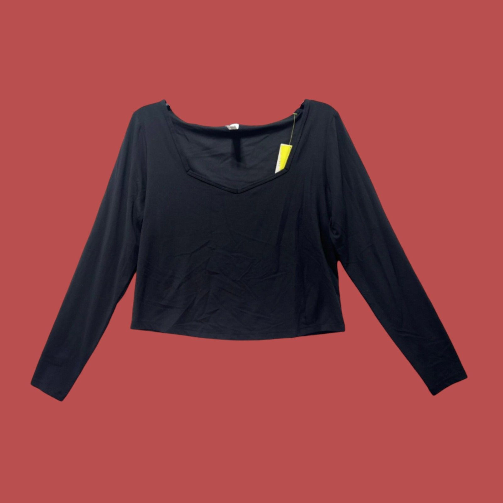 Other All In Motion - Women's Everyday Soft Long Sleeve Top - Blac Size XL / US 12-14 / IT 48-50 - 3 Thumbnail