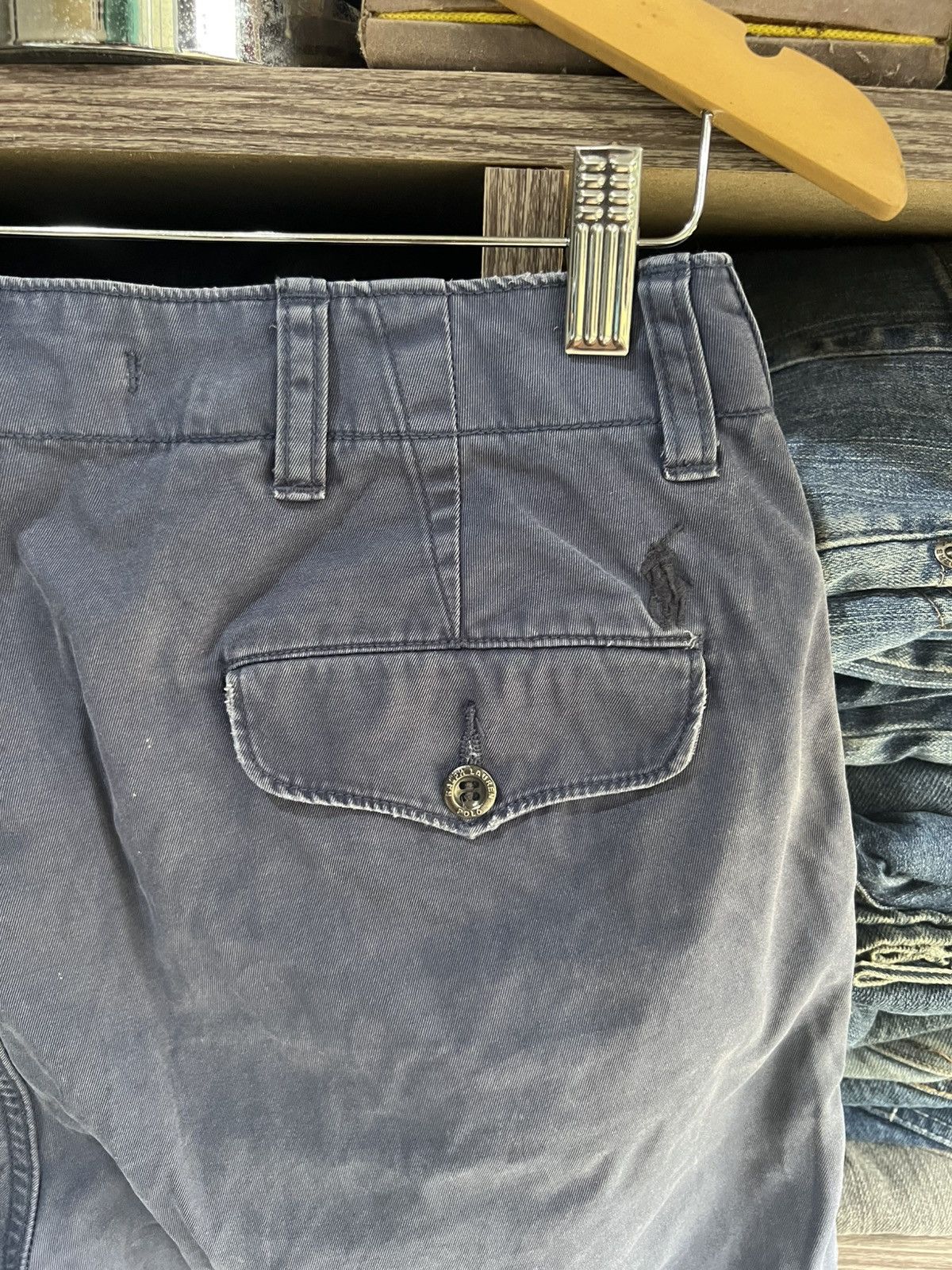 Polo Ralph Lauren 🔥Vintage Polo Ralph Lauren Short Pant Size US 31 - 11 Thumbnail