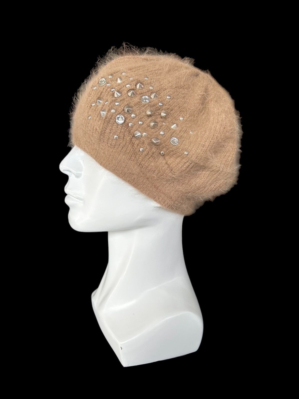 Japanese Brand × Kapital × Vintage CECIL Mc BEE Punk Bondage Style fur Hats 🎌☠️☠️ Size ONE SIZE - 3 Thumbnail