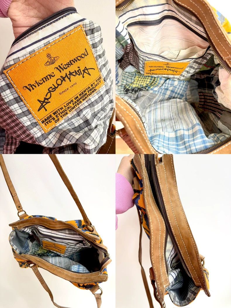 Vivienne Westwood Vivienne Westwood size os African series blue and yellow st Size ONE SIZE - 9 Thumbnail