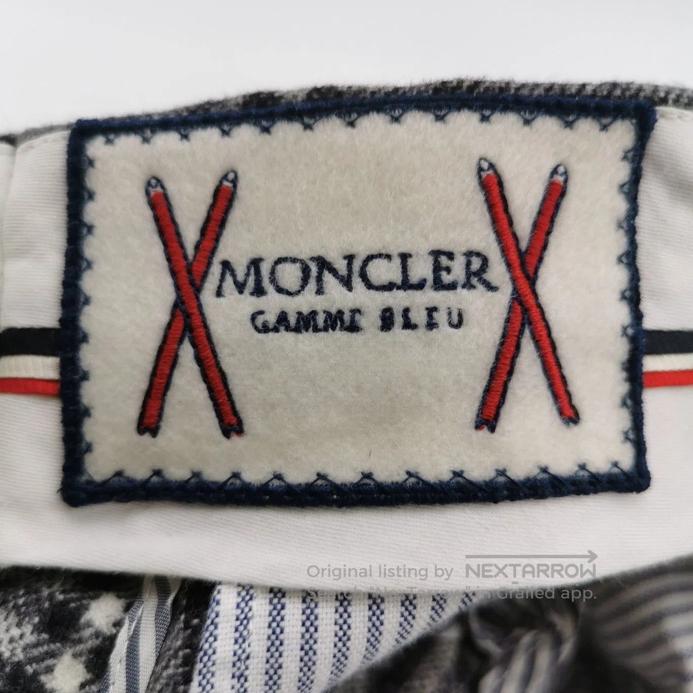 Moncler Moncler Gray Plaid Straight. Size US 26 / EU 42 - 5 Thumbnail