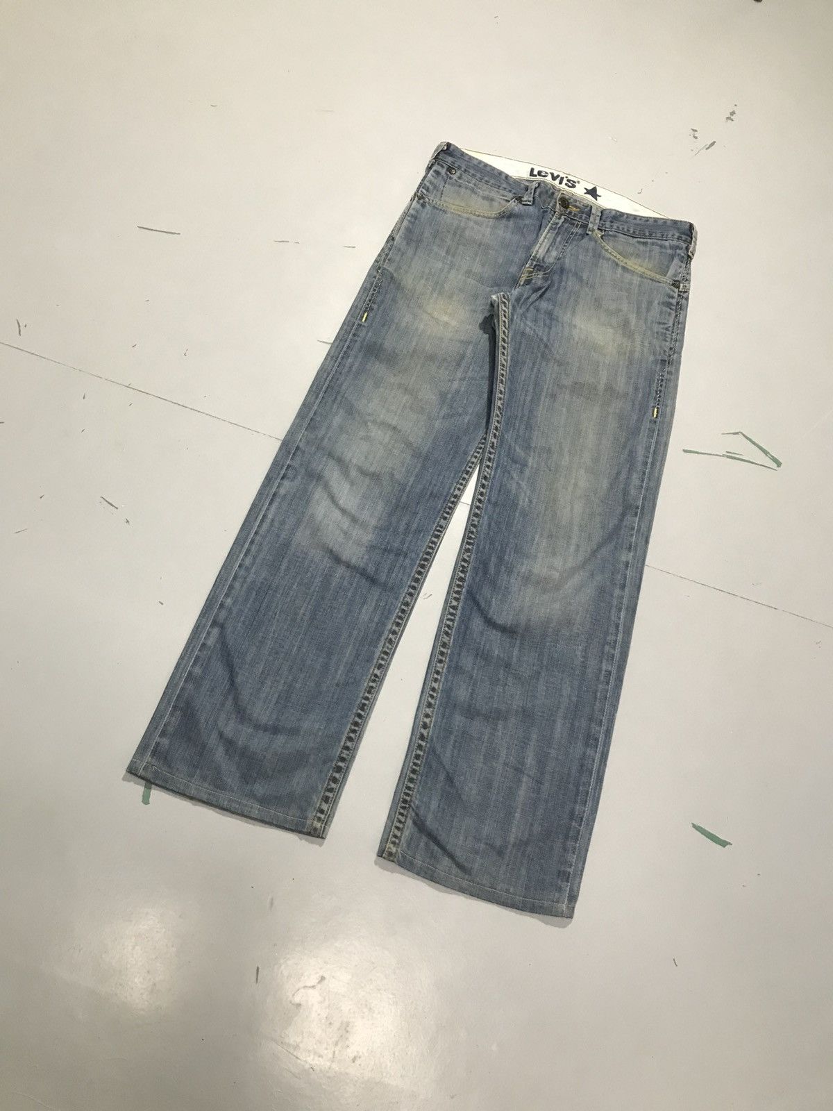 Levi's Vintage Levi’s buckle belt denim Size US 34 / EU 50 - 3 Thumbnail