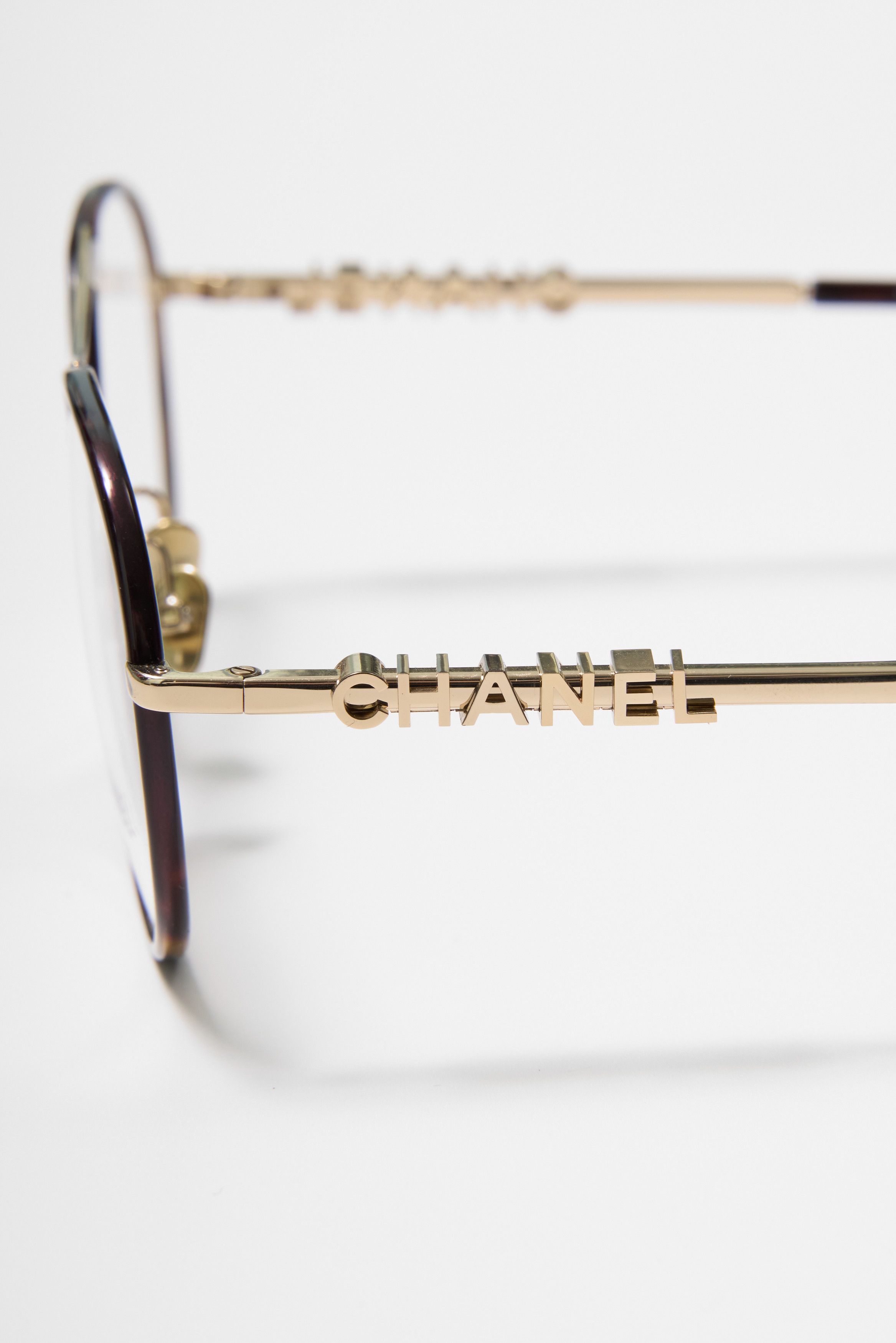 Chanel Chanel Pilot Eyeglasses Size ONE SIZE - 8 Thumbnail