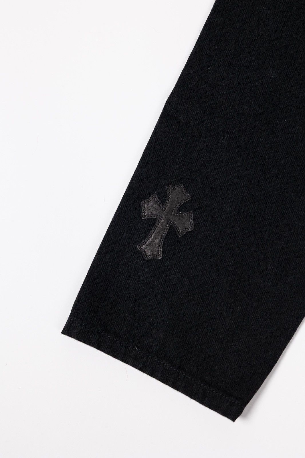Chrome Hearts Chrome Hearts KIDS Cross Patch Denim Size 22" - 8 Thumbnail