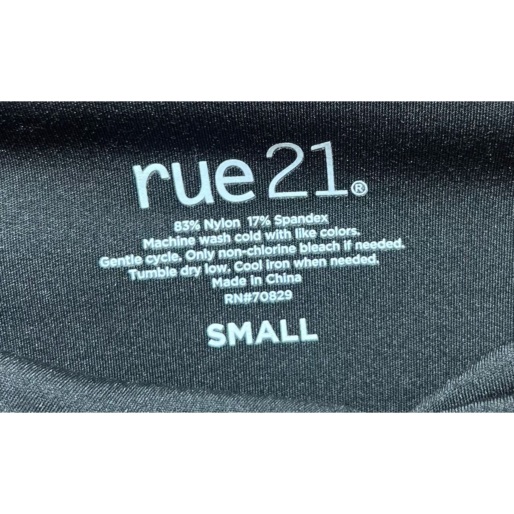 rue21 Rue 21 - Women's Smooth Stretch Leggings - Black - Small Size 24" / US 00 / IT 34 - 9 Thumbnail