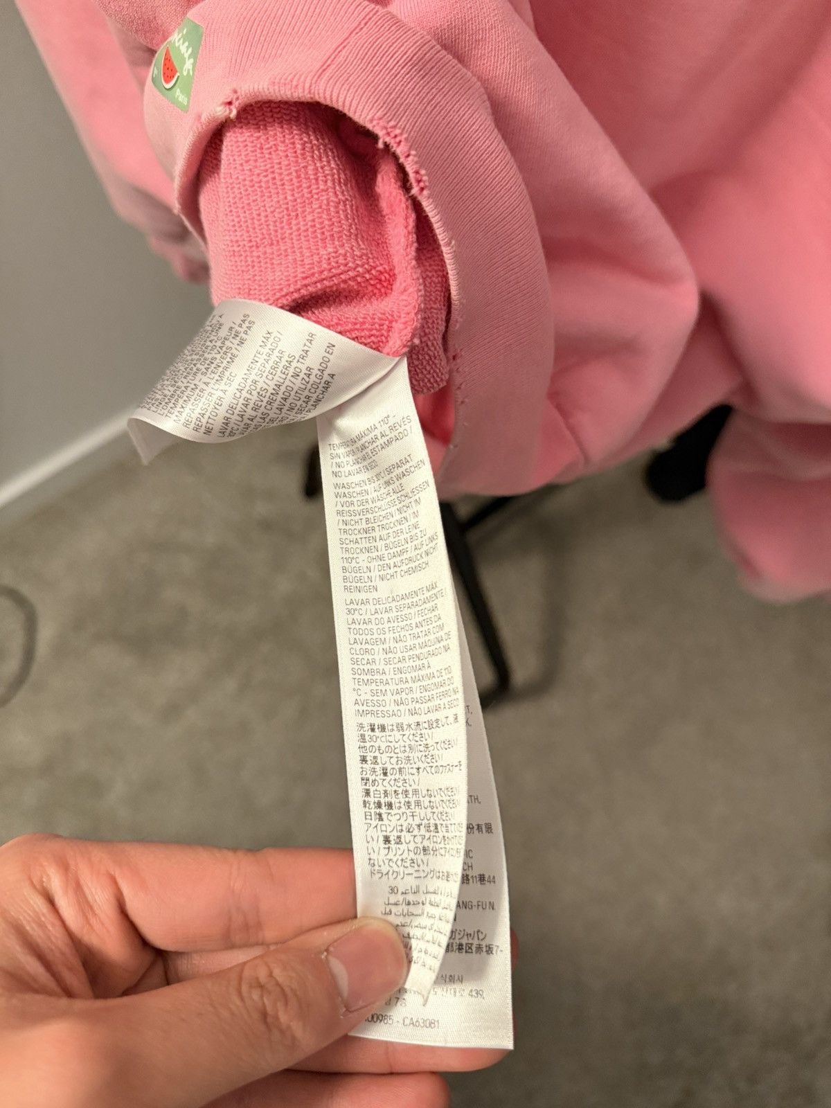 Balenciaga Balenciaga Fruit Dirty Pink Zipup Size US M / EU 48-50 / 2 - 12 Thumbnail